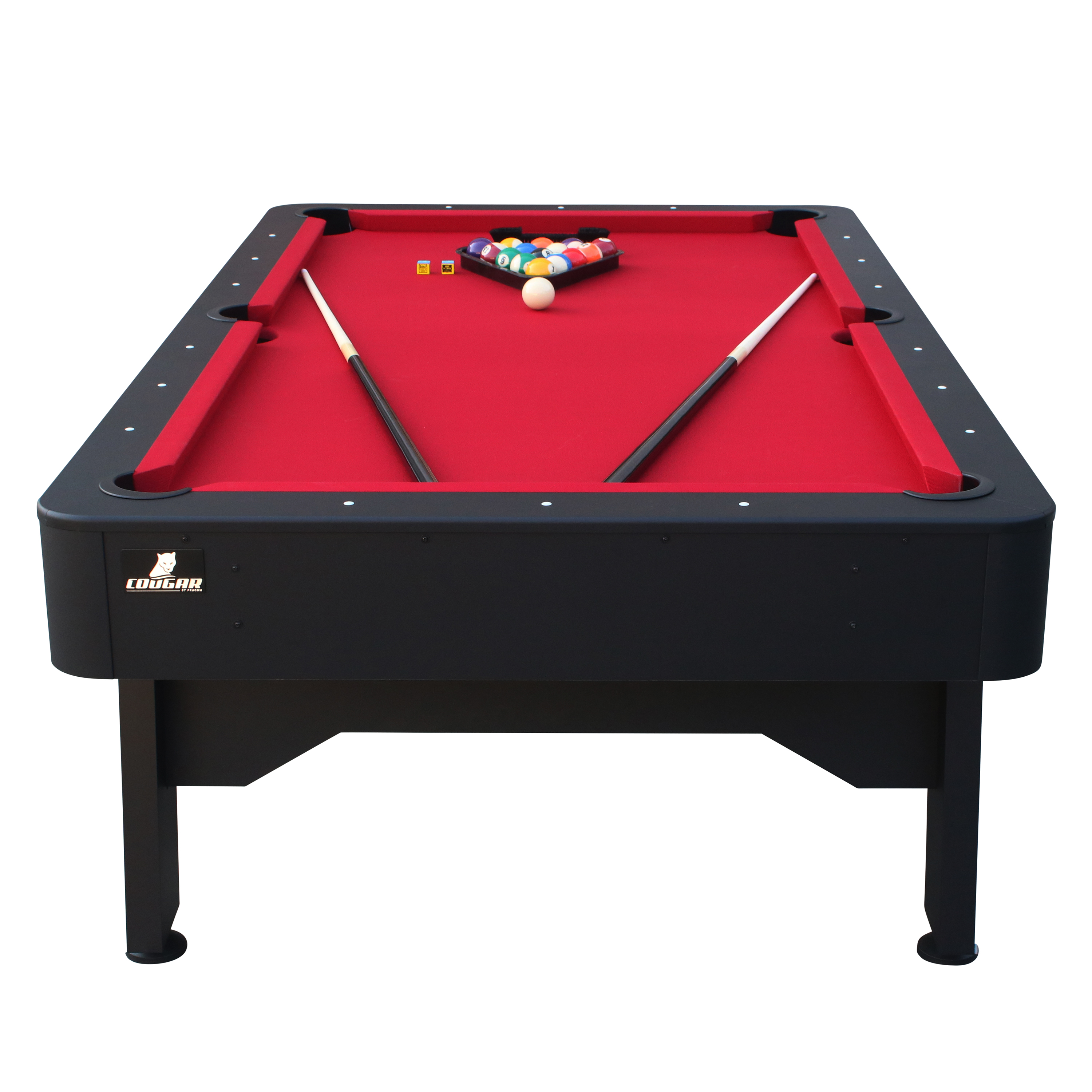 Arch Pro Pool Table Black/Red