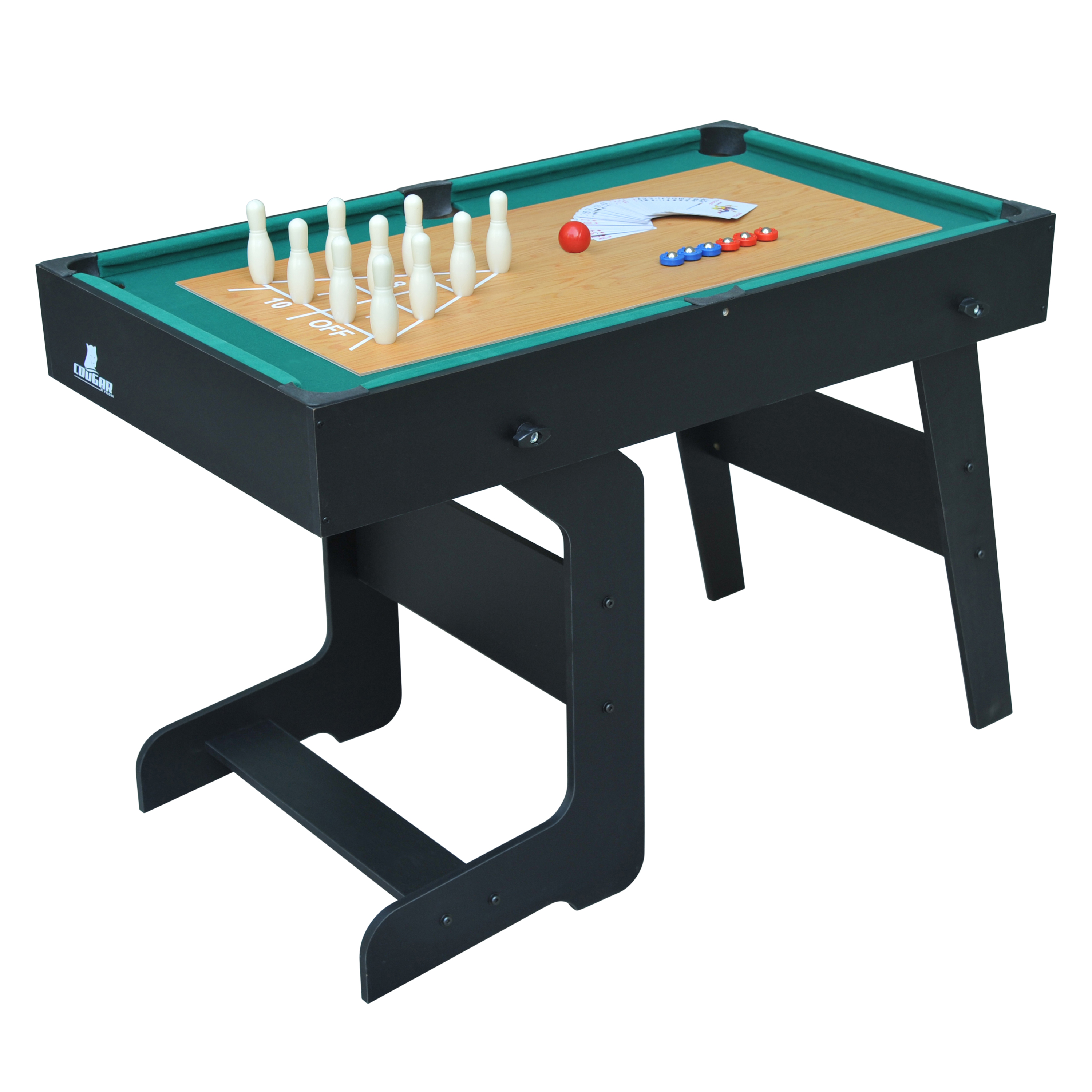 All-in-One 16-in-1 Multi game Table Black