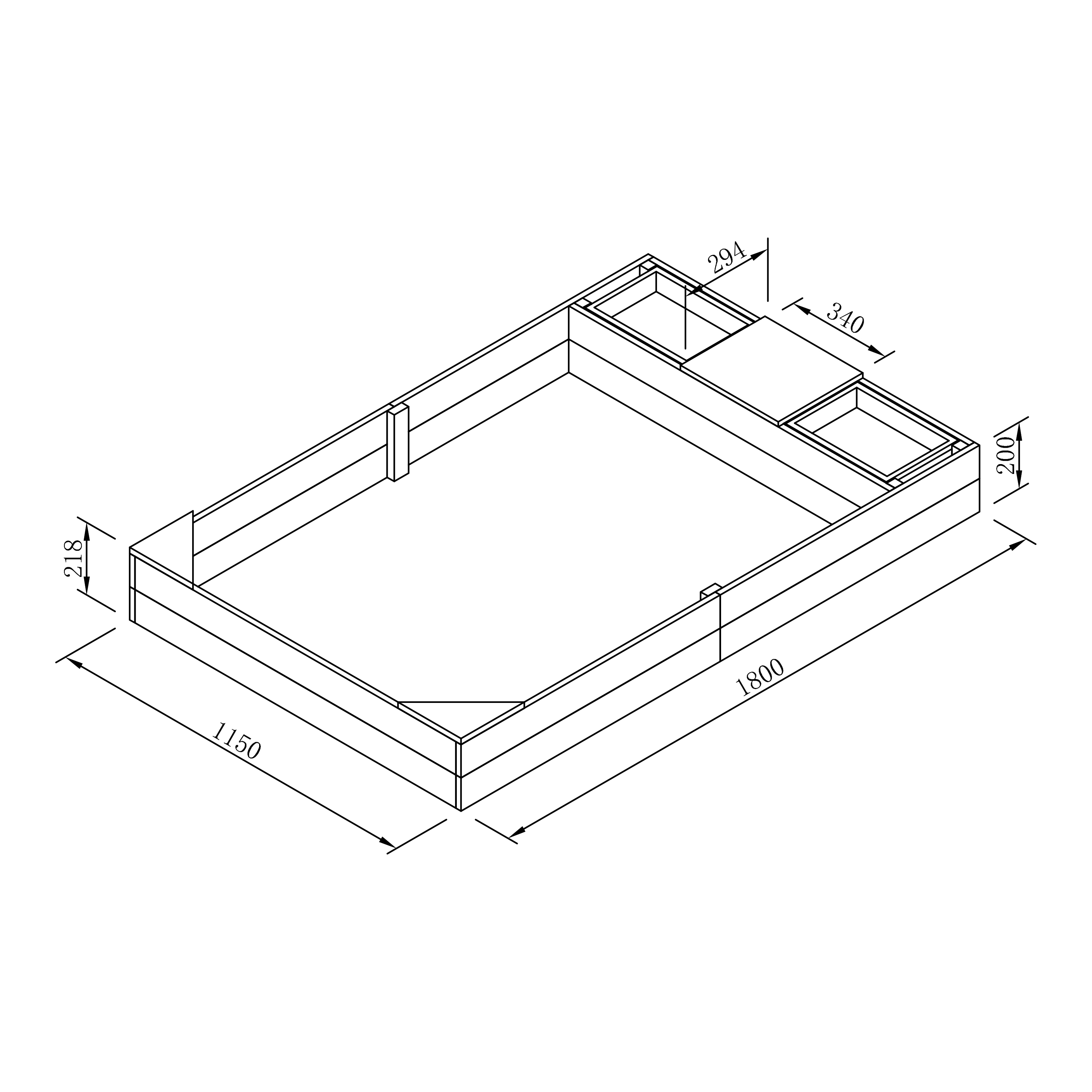 Kelly Sandbox with Bins and Bench Grey/brown