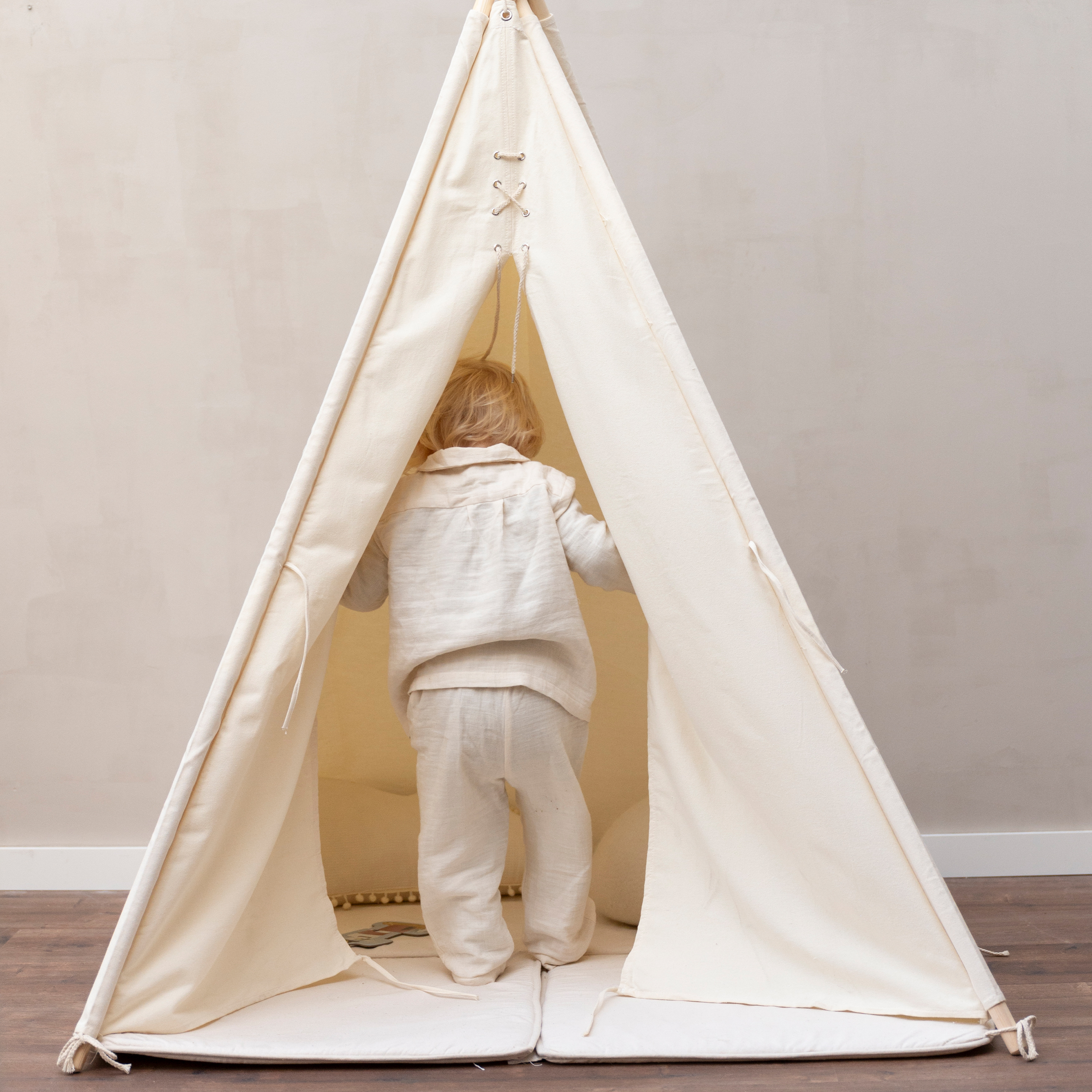 Sunny Alba Teepee Tent - Cream