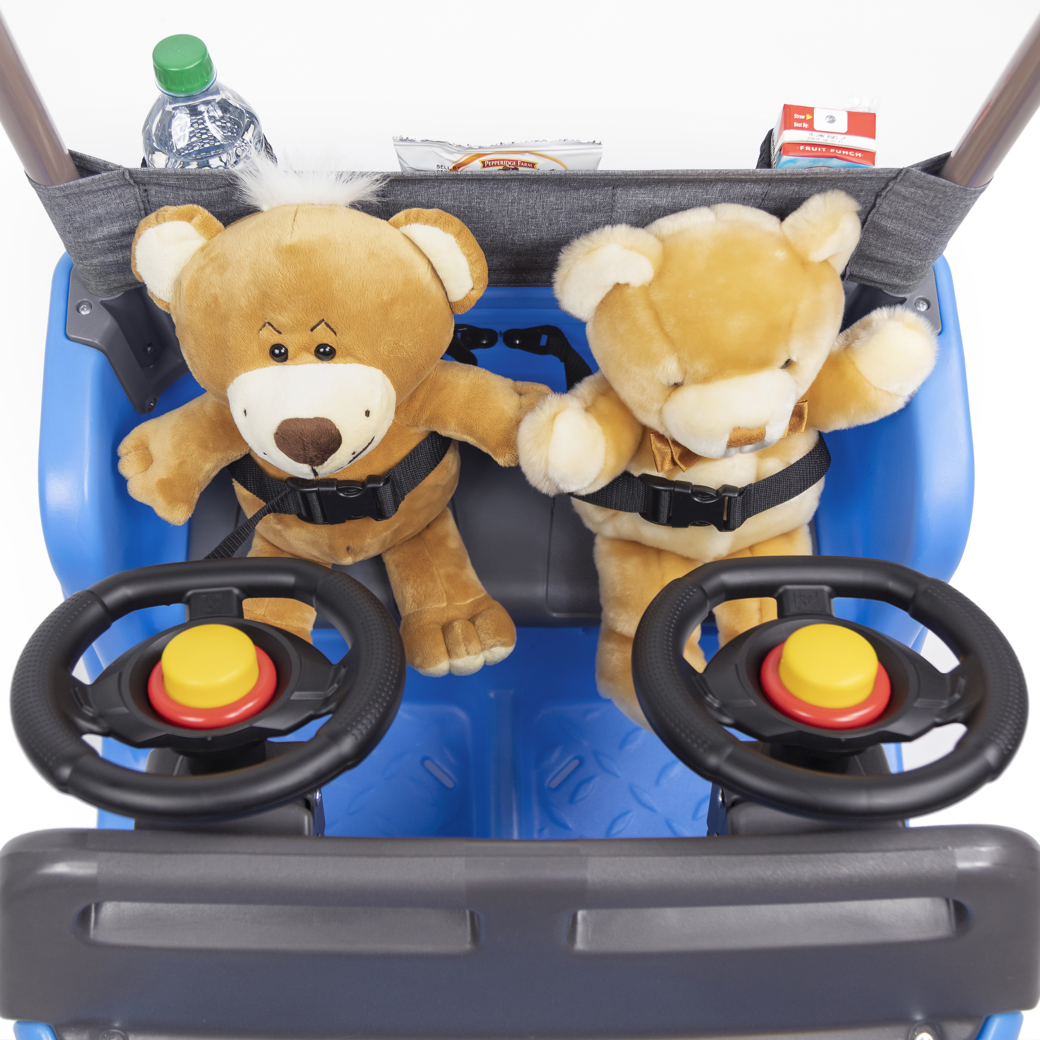 Side-By-Side Push Around SUV Voiture Enfant Porteur Auto en 