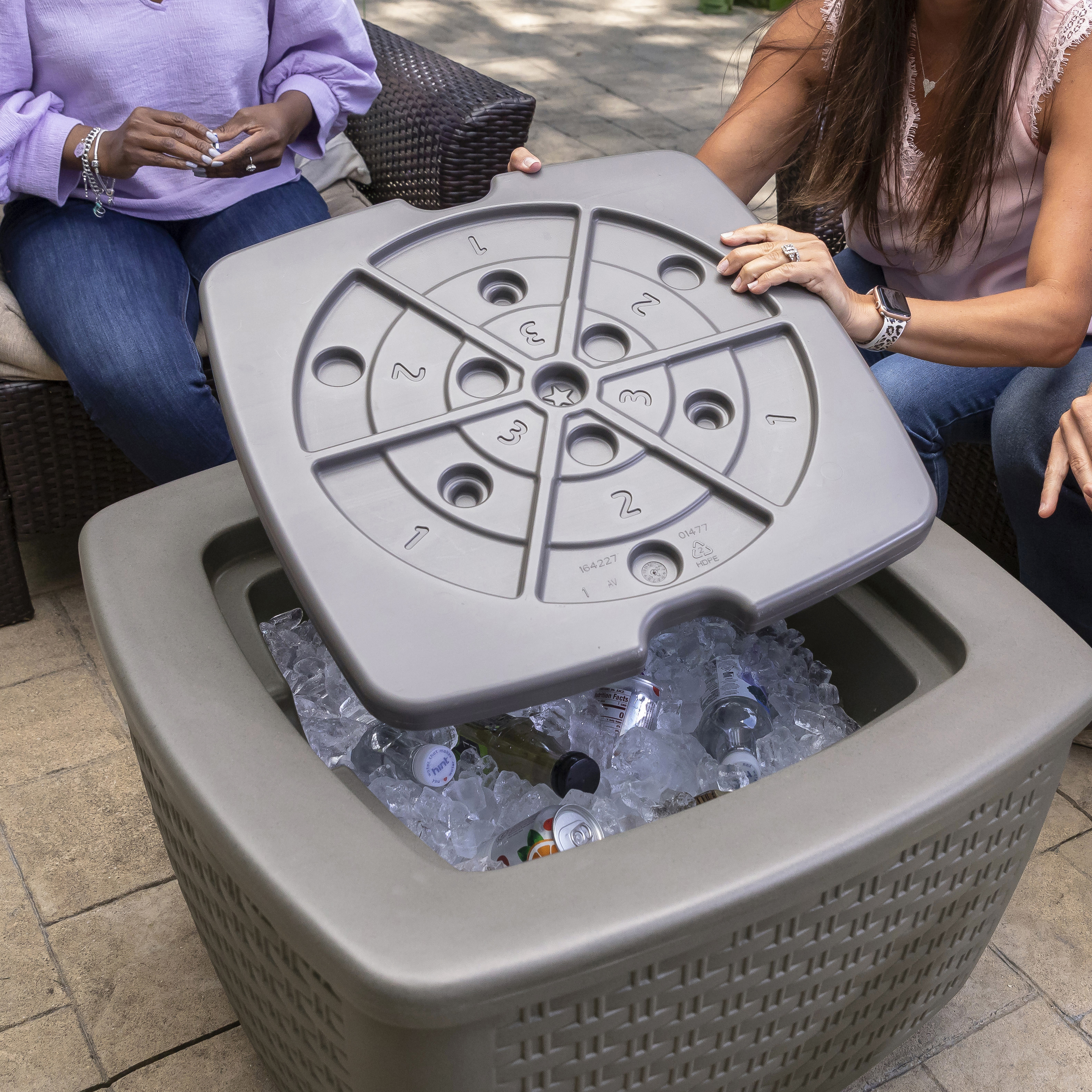 Just Chillin’ Patio Table & Ice Bin