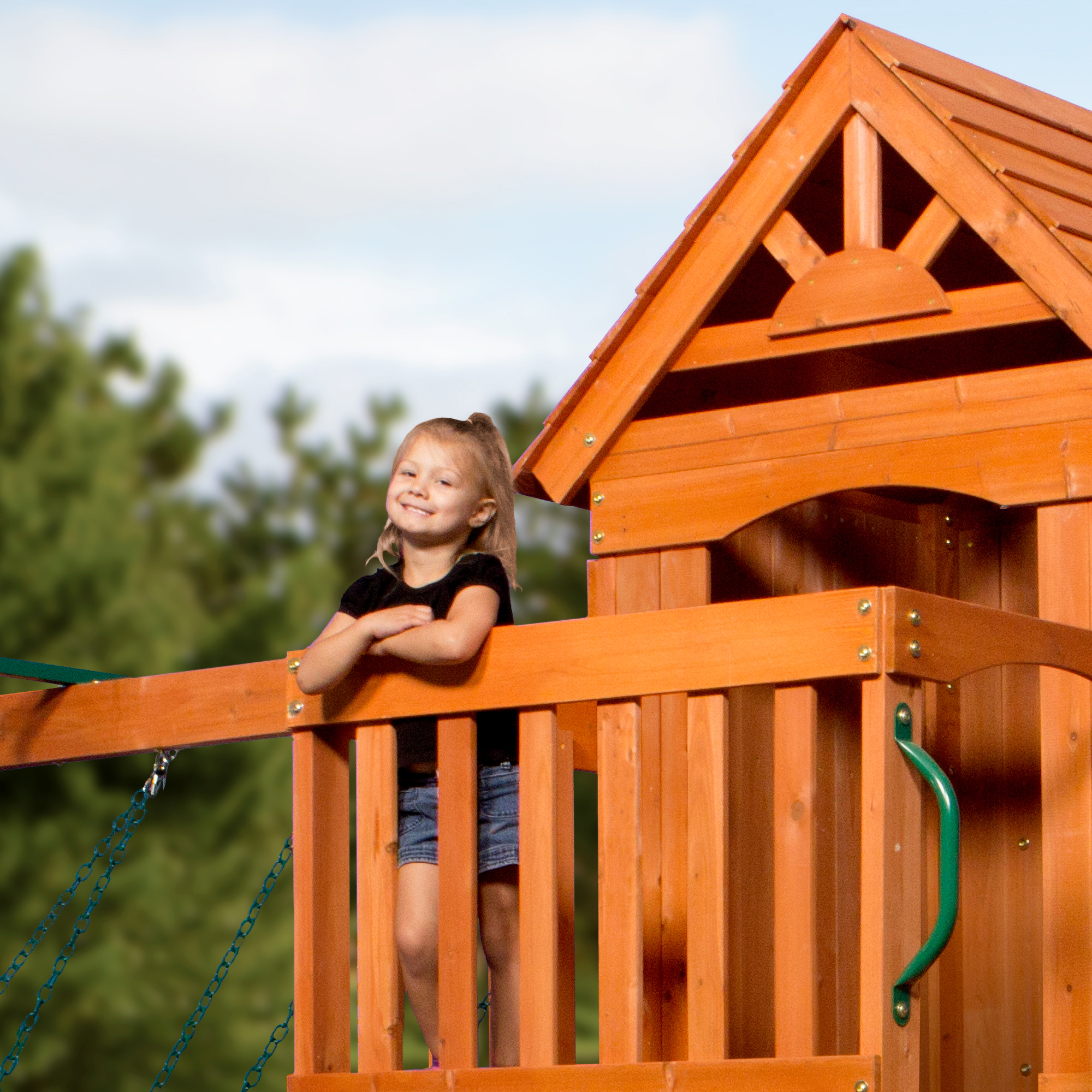 Atlantic aire de jeux en bois