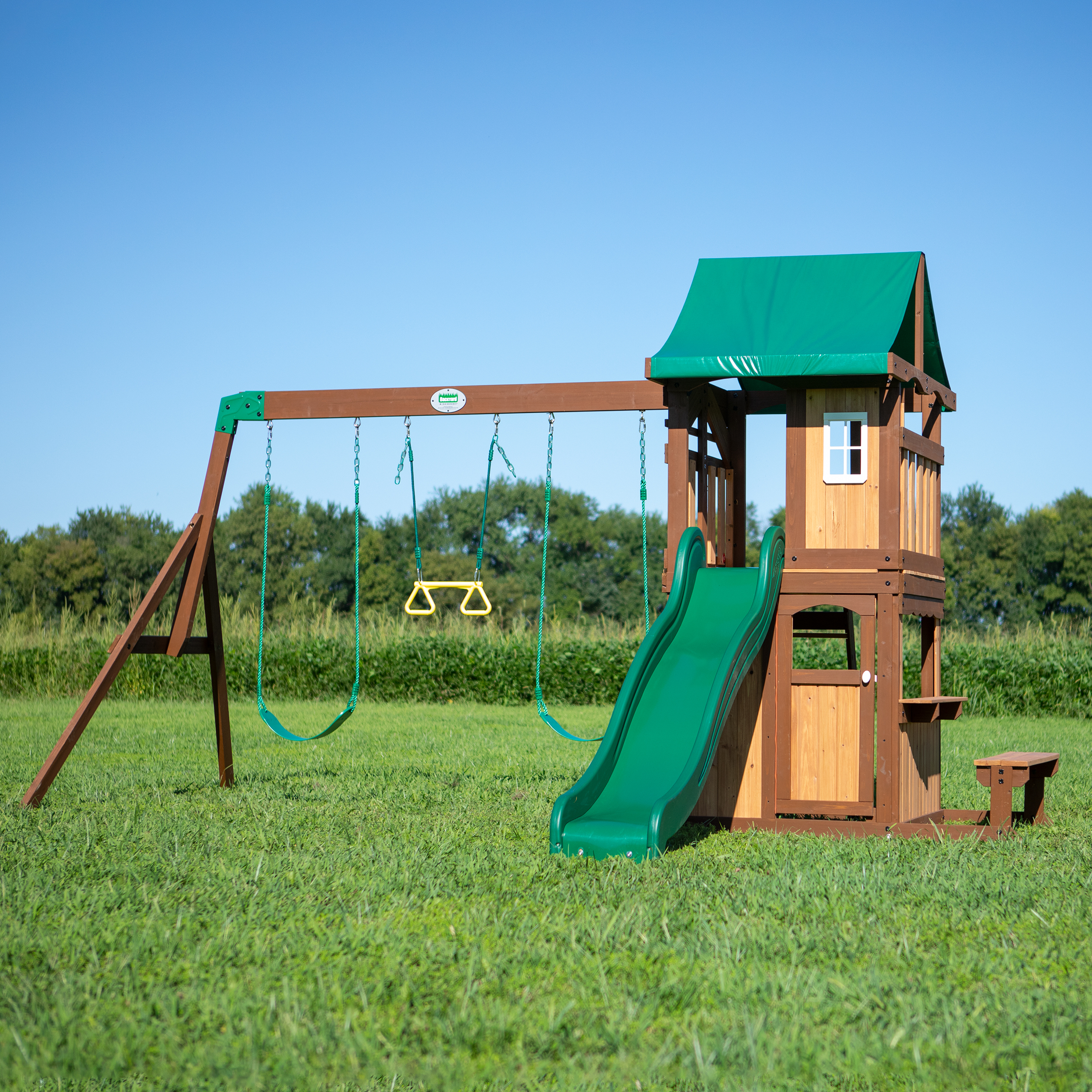 Lakewood Swing Set with Slide 