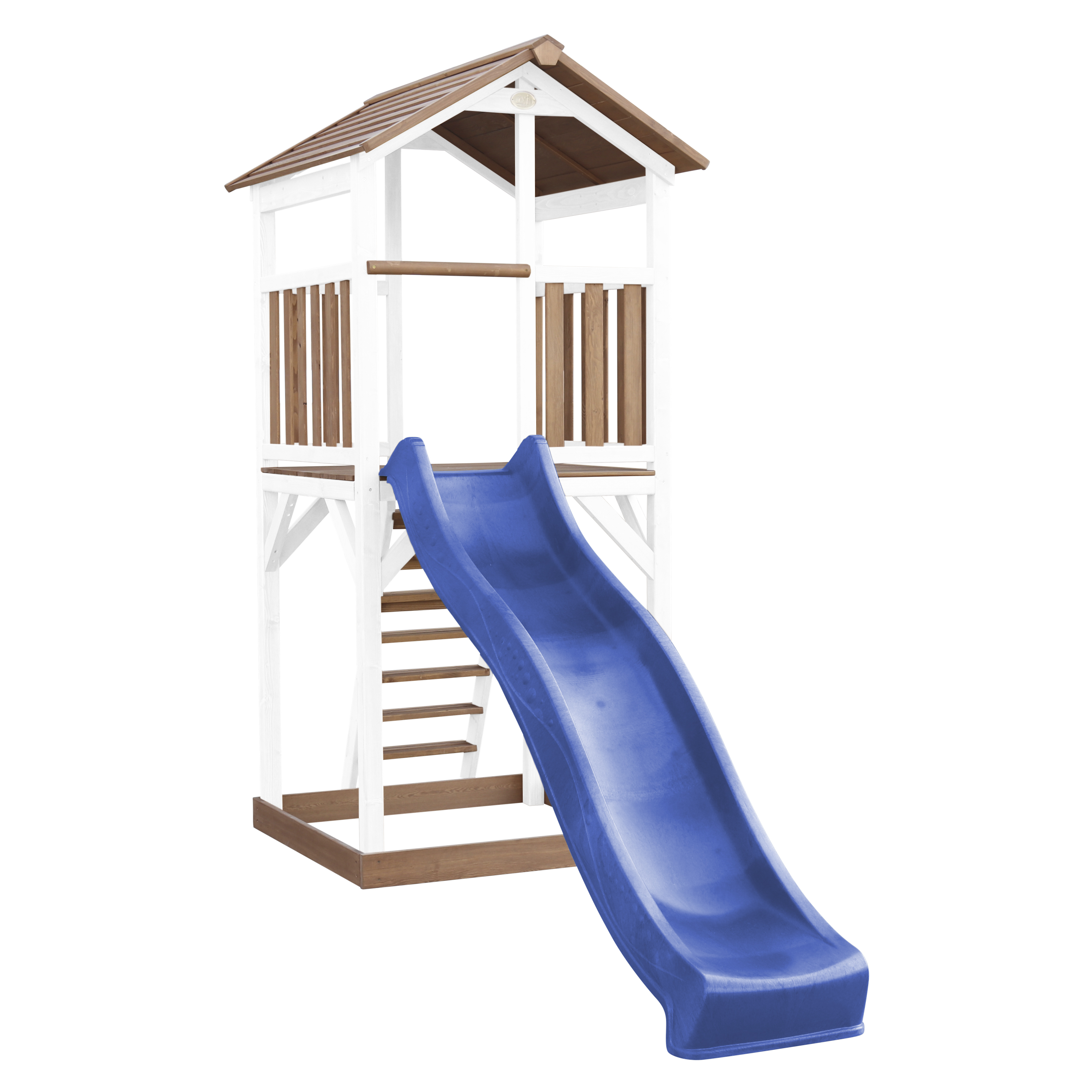 Beach Tower Brown/white - Blue Slide