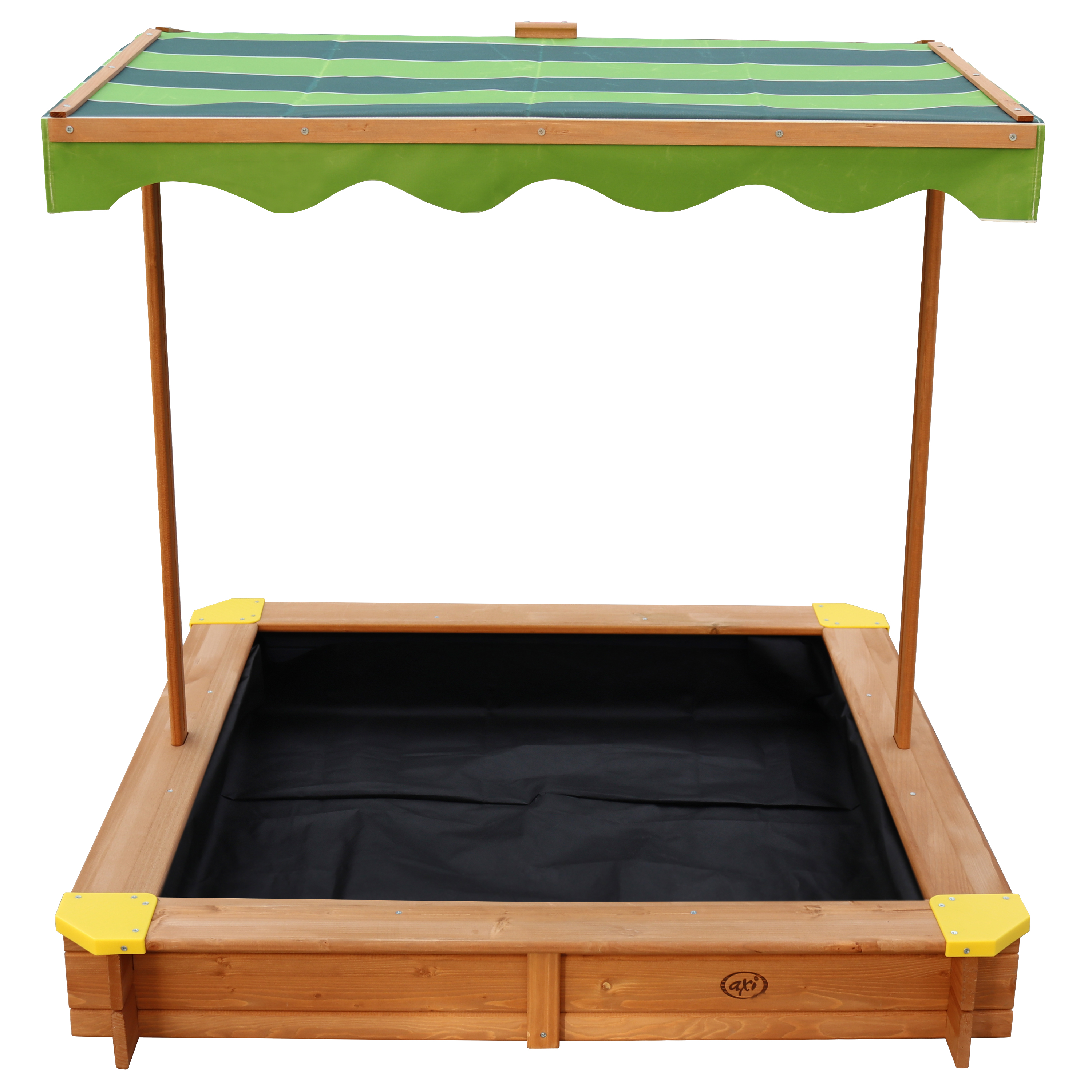 Lily Sandbox with Canopy Brown/Green