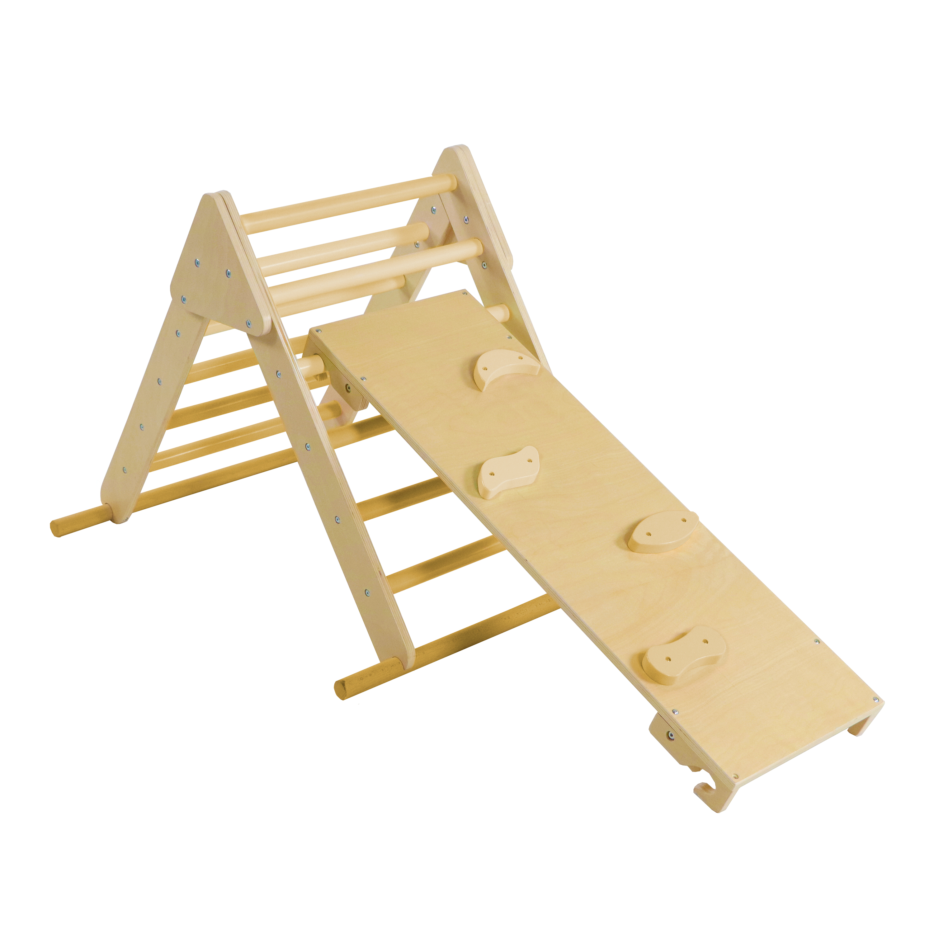 Charlie 3 in 1 Wooden Climbing Triangle with Climbing 