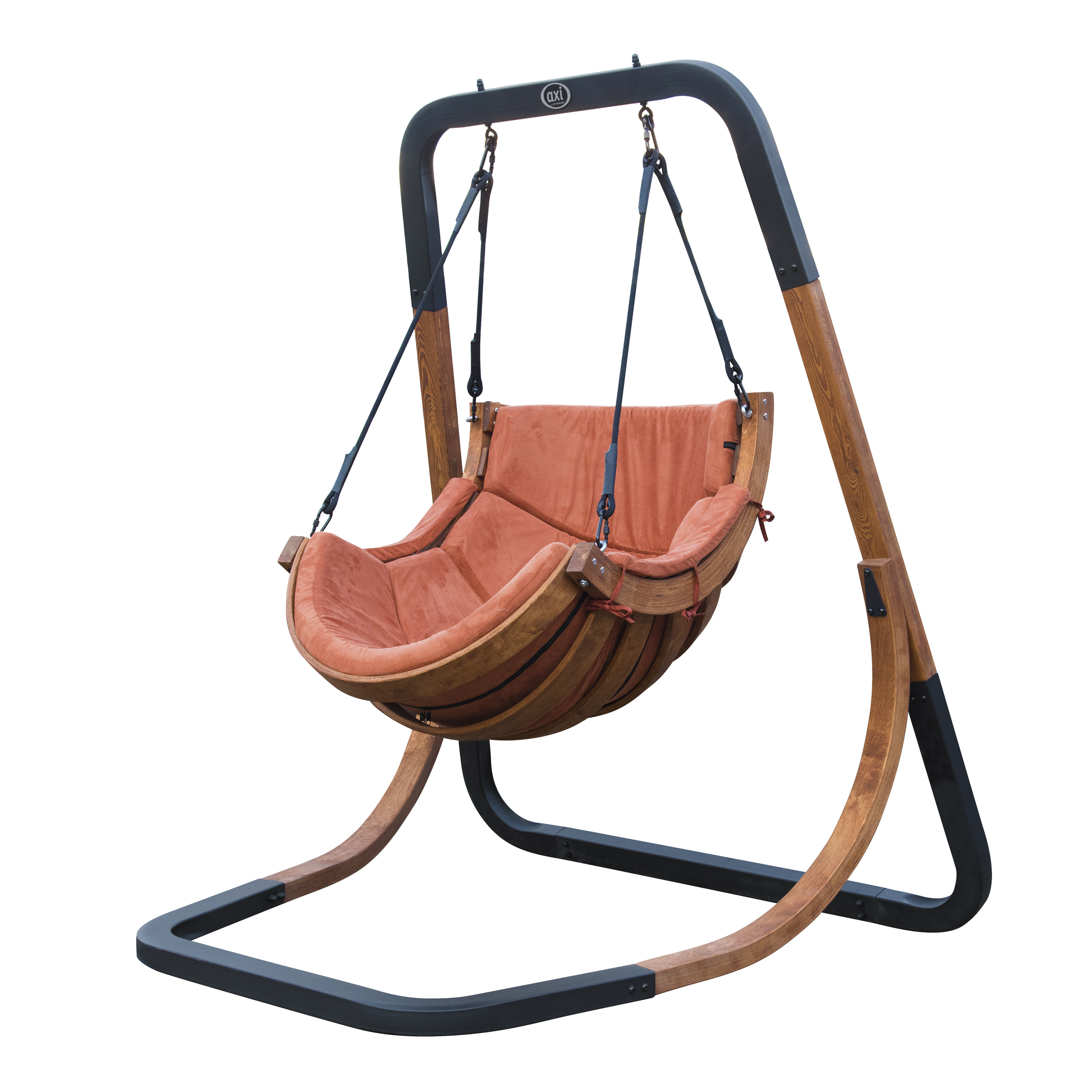 Capri Single Swing Chair Terracotta