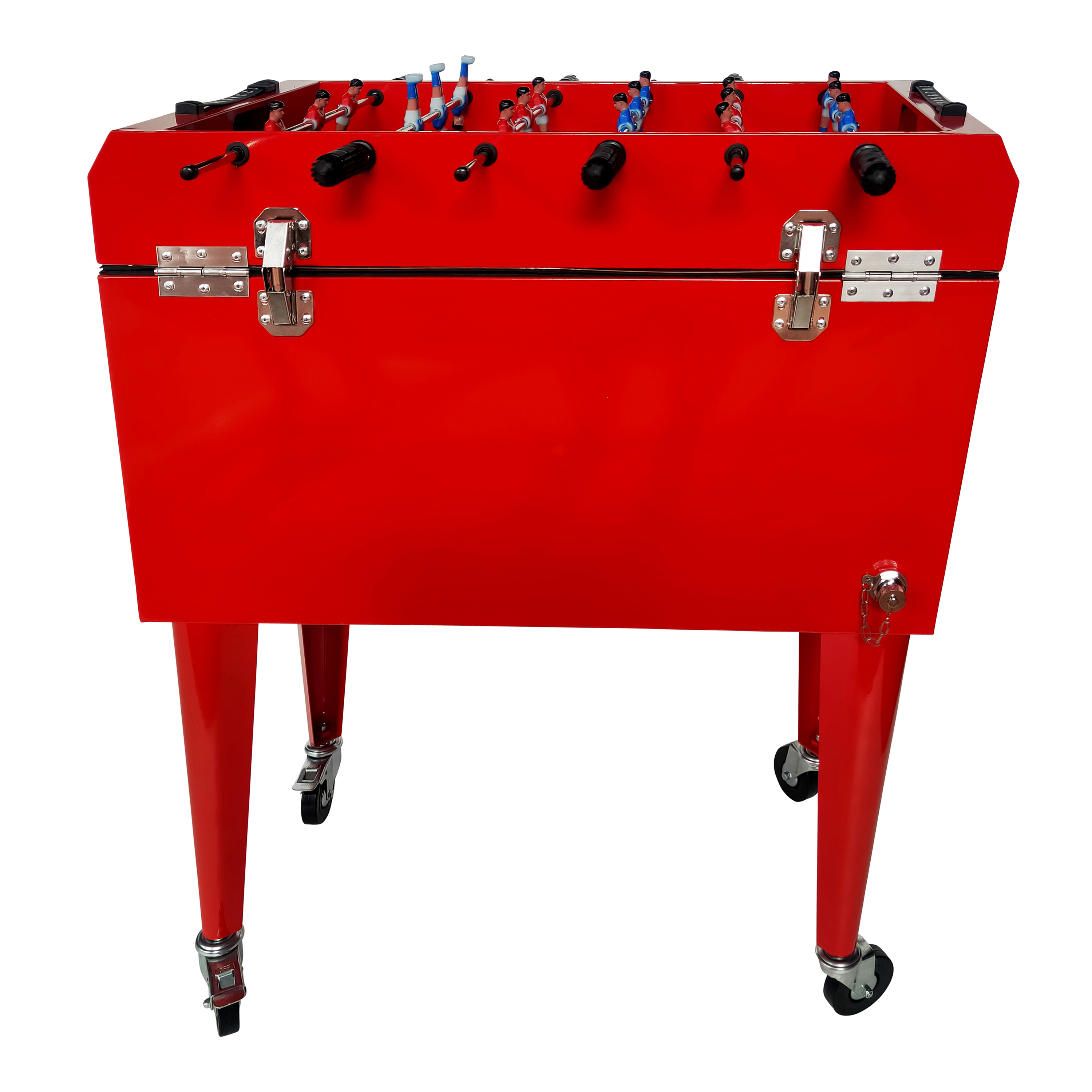 AXI Cooler with Table Football - Red