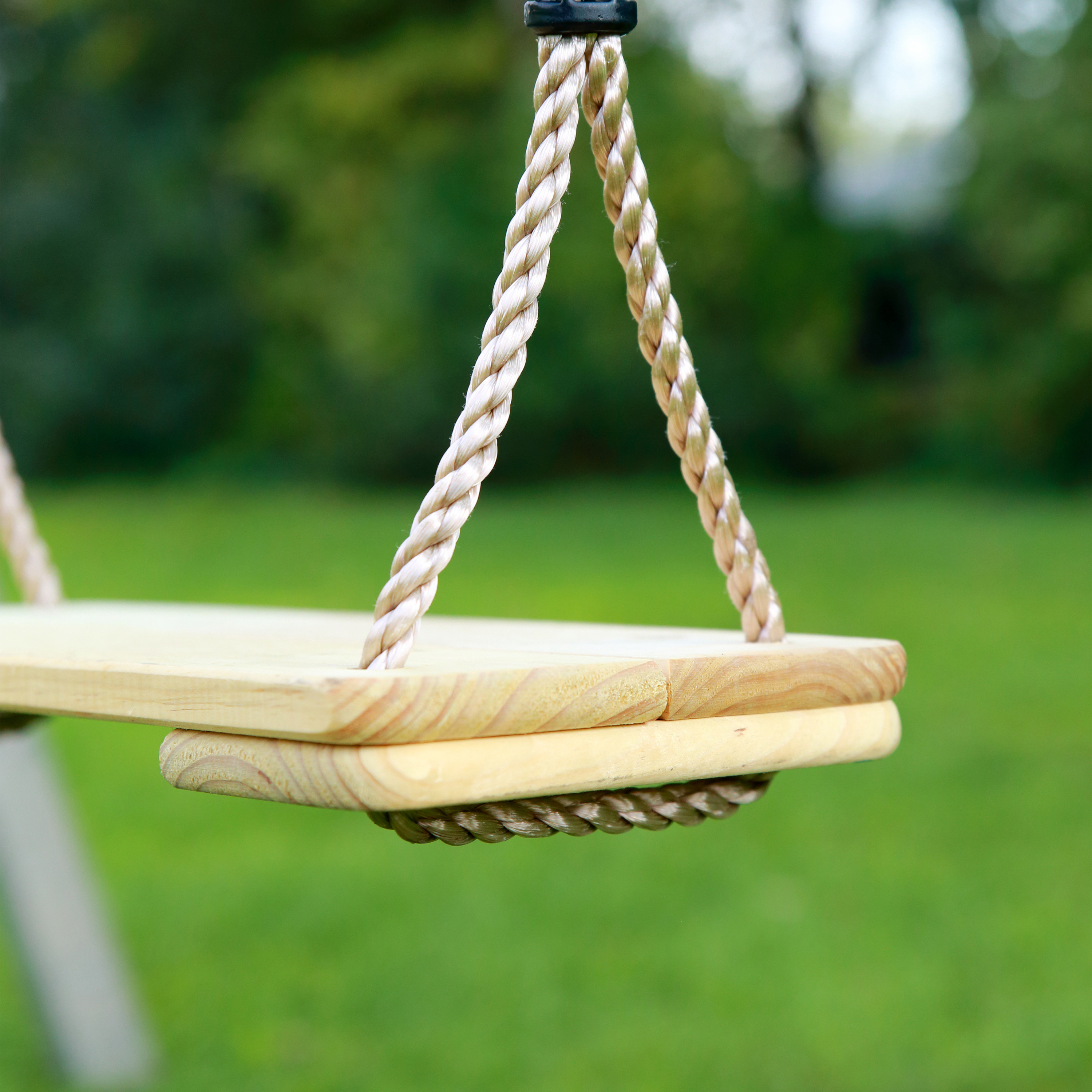 Wooden swing seat