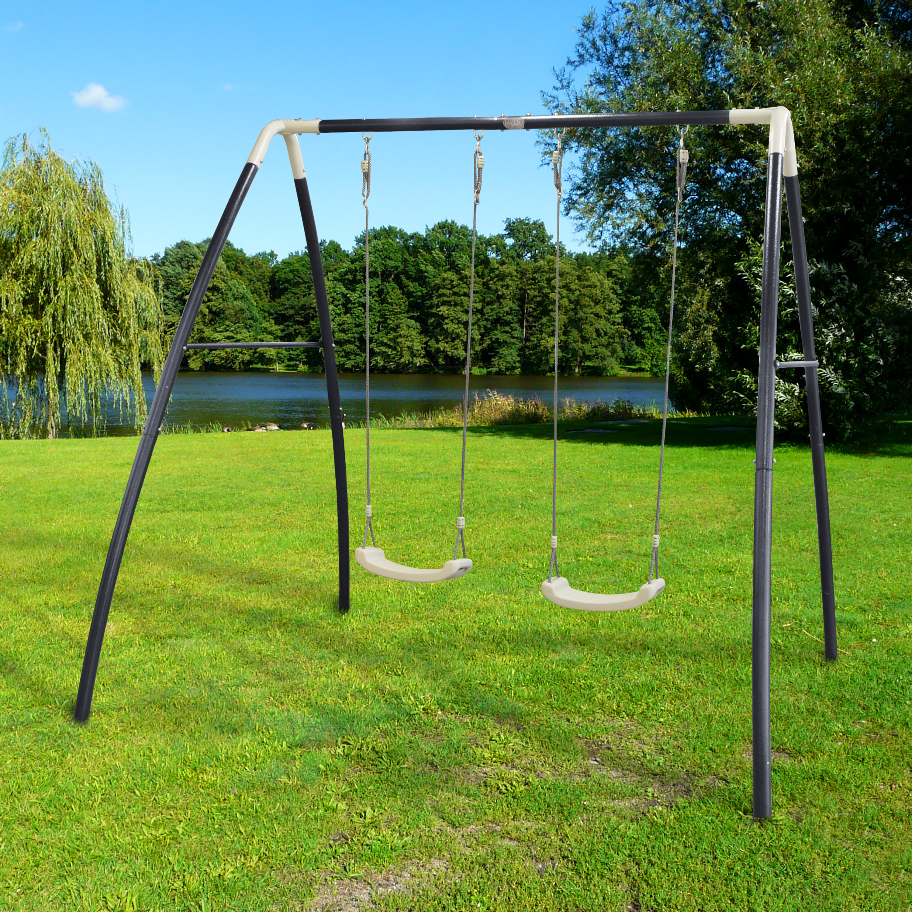 AXI Double Metal Swing Set