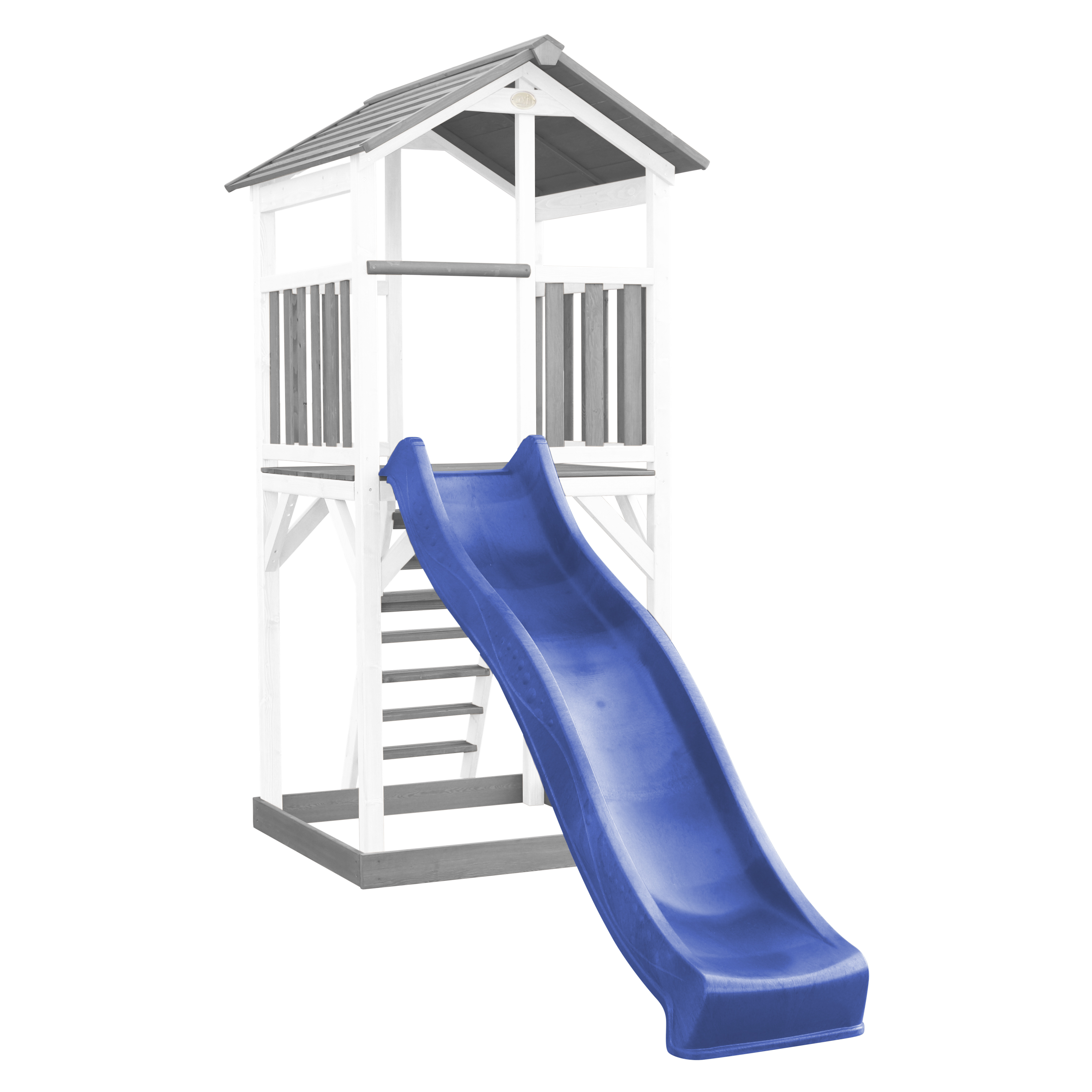 Beach Tower Grey/white - Blue Slide