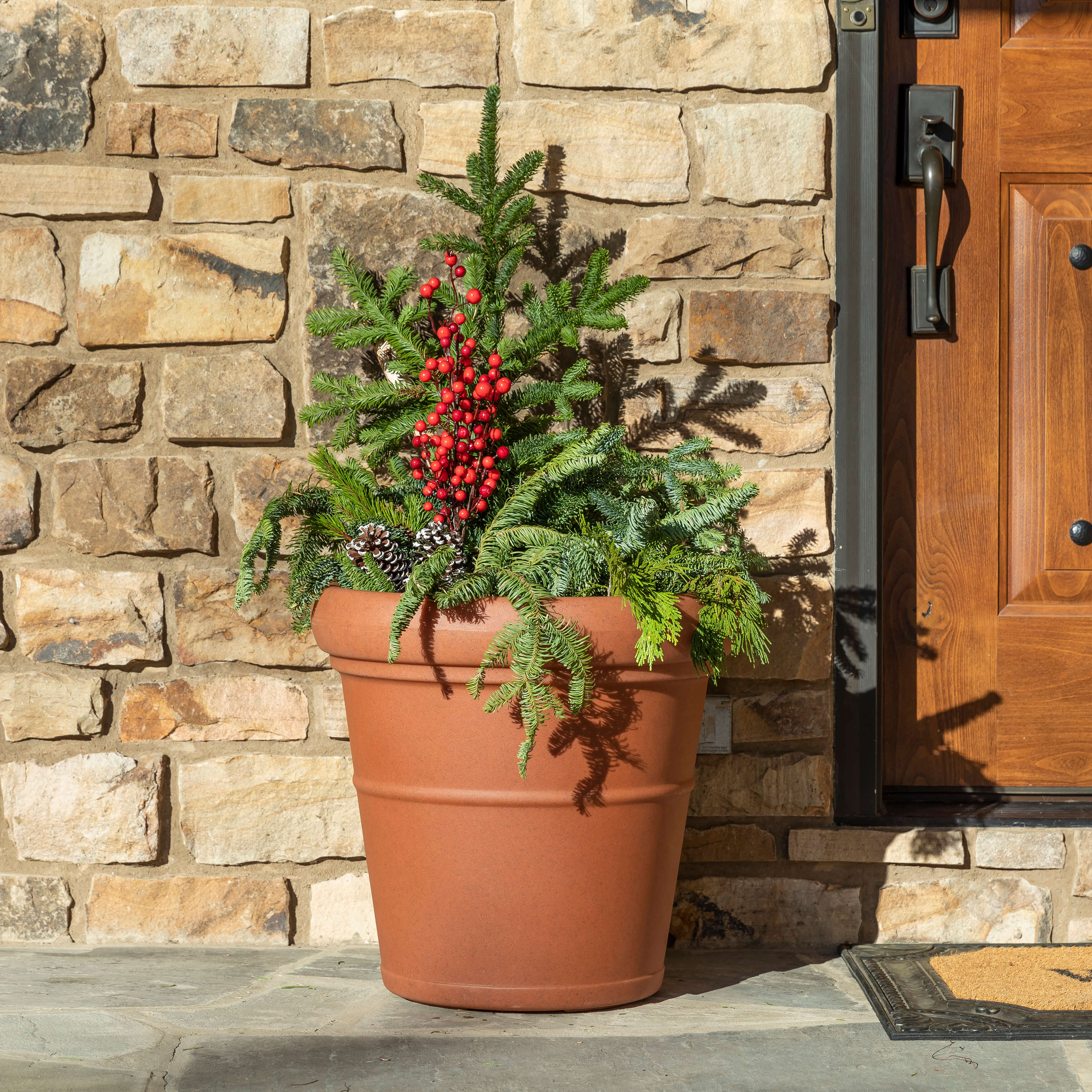 Claremont Pot de fleur - Terracotta