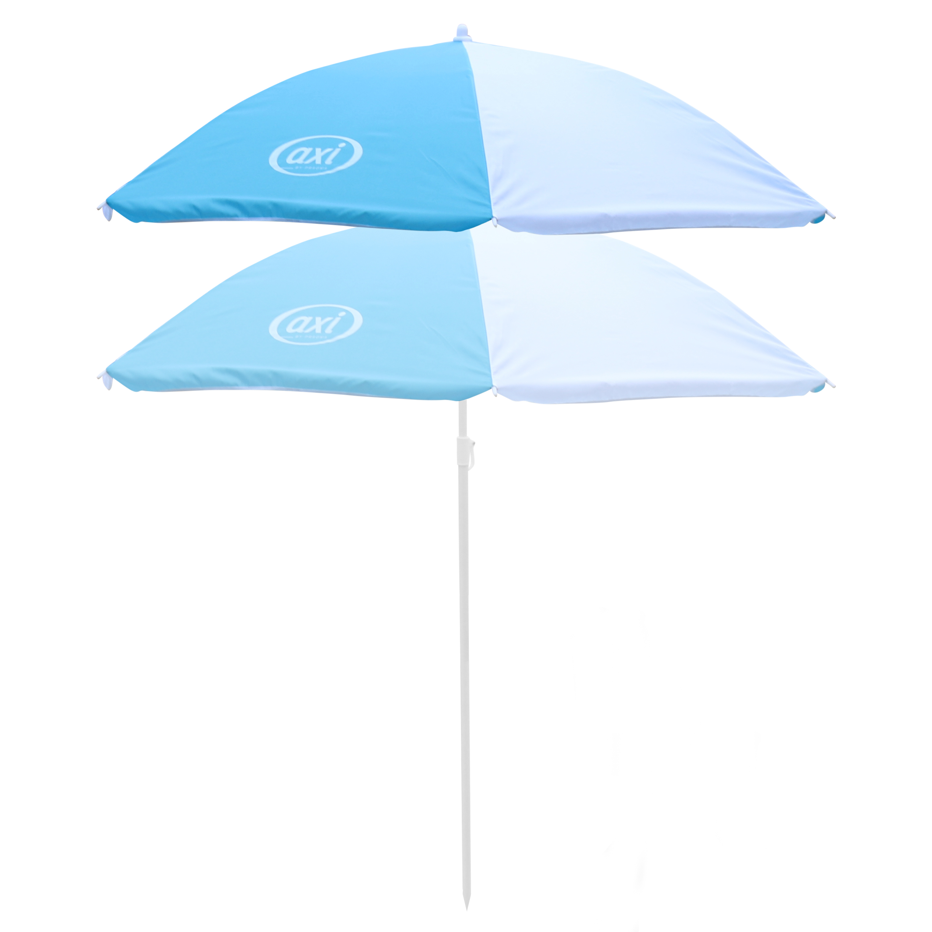 Umbrella ⌀125 cm - Blue/White