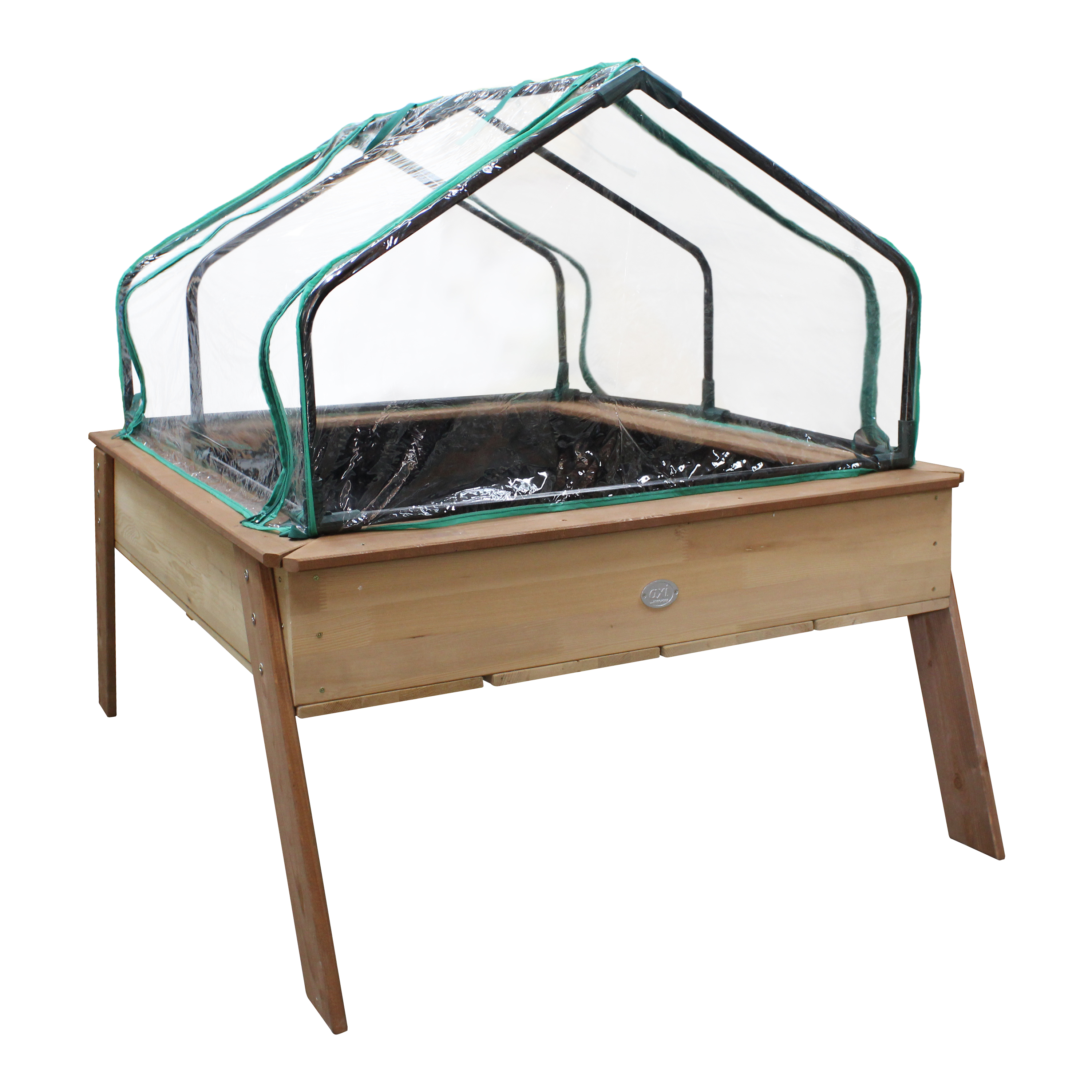 Linda Growing Table with Greenhouse Brown