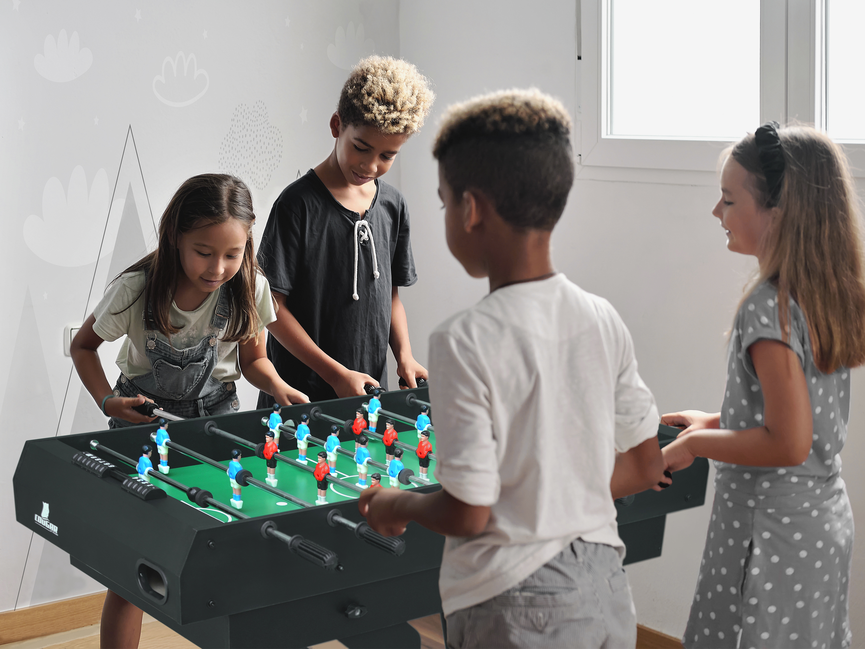 All-in-One 16-in-1 Multi game Table Black