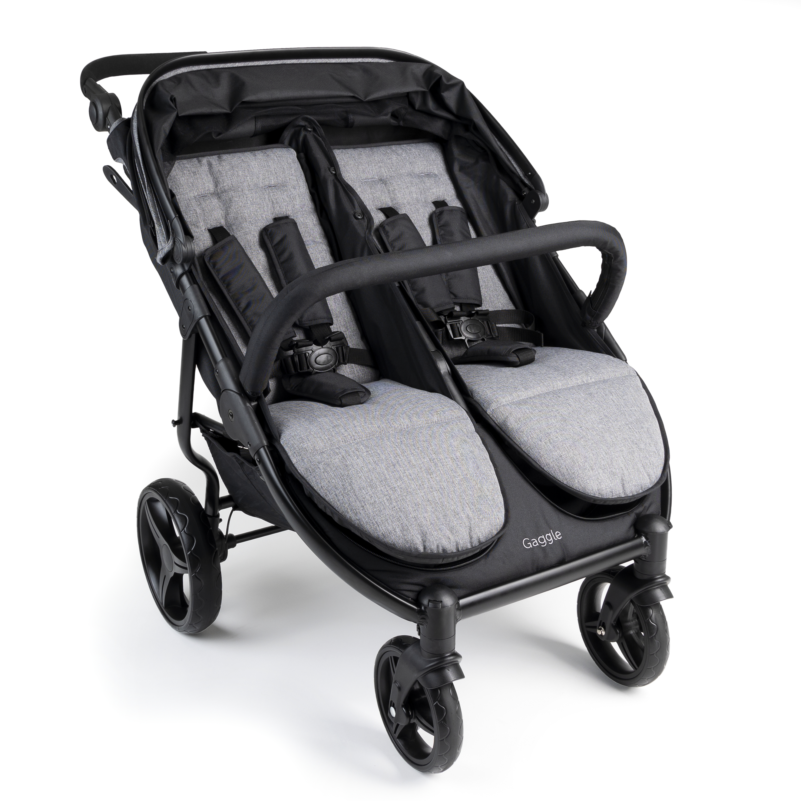 Roadster 2 Seat Stroller black 