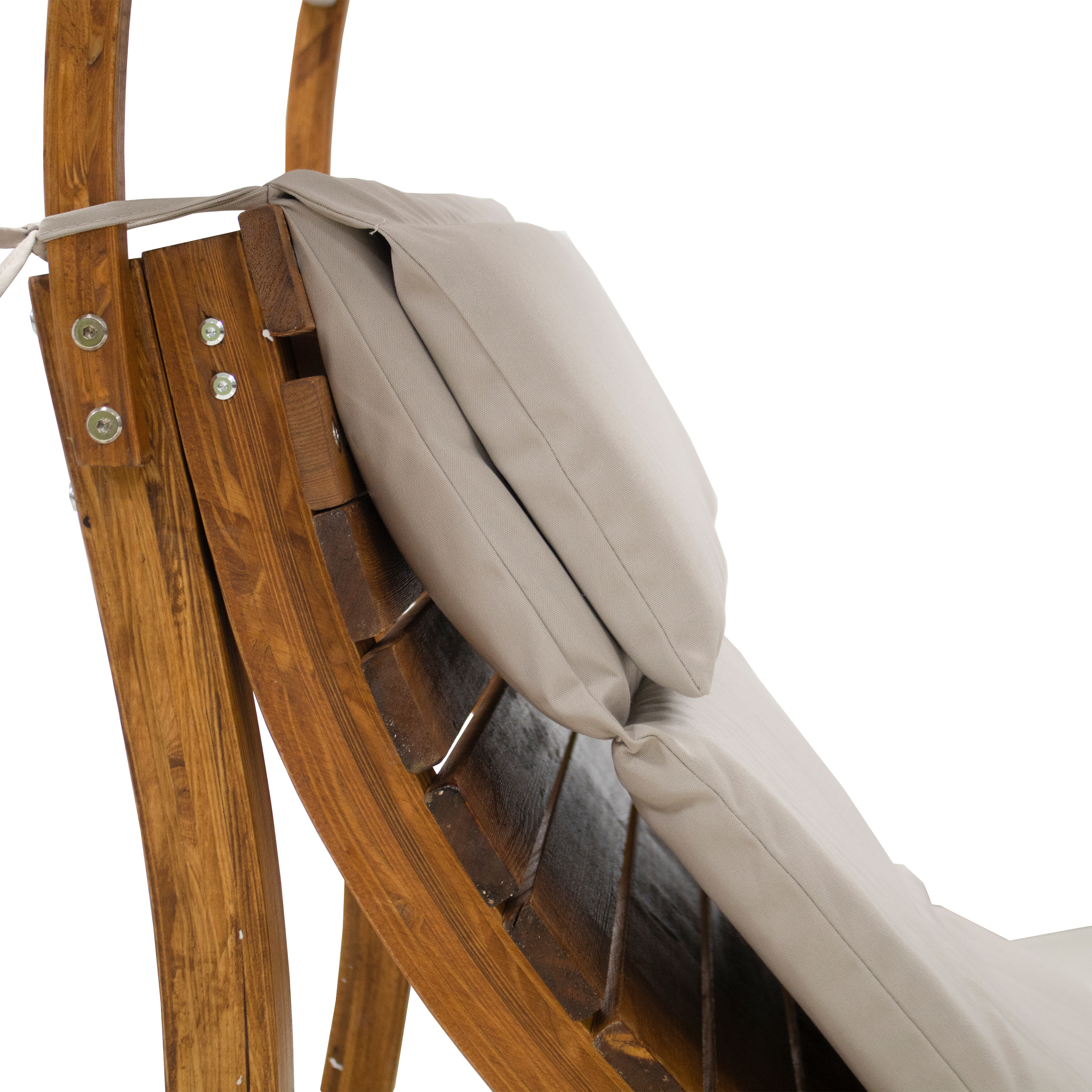 Salina Lounger with Sunshade Beige