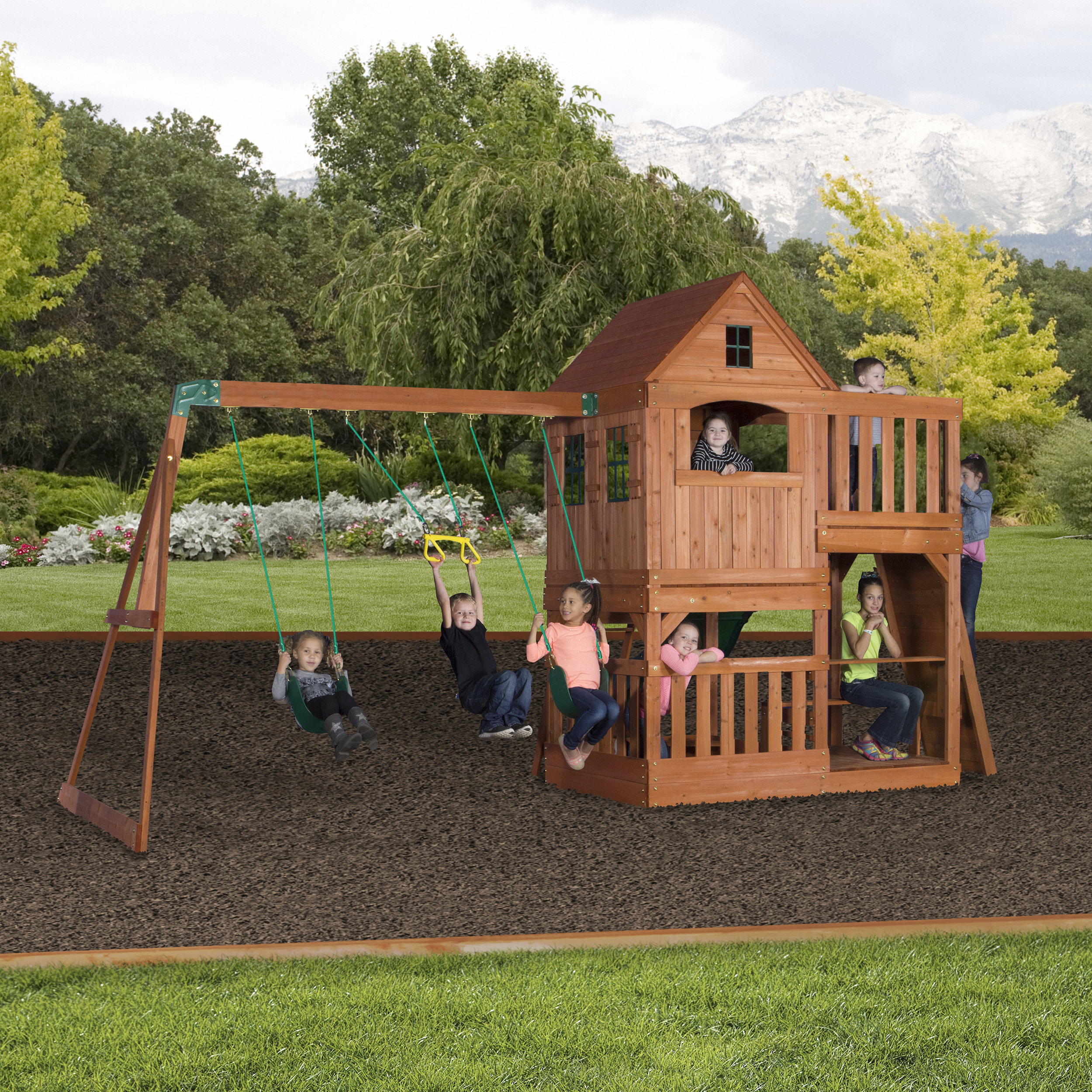 Hill Crest Swing Set