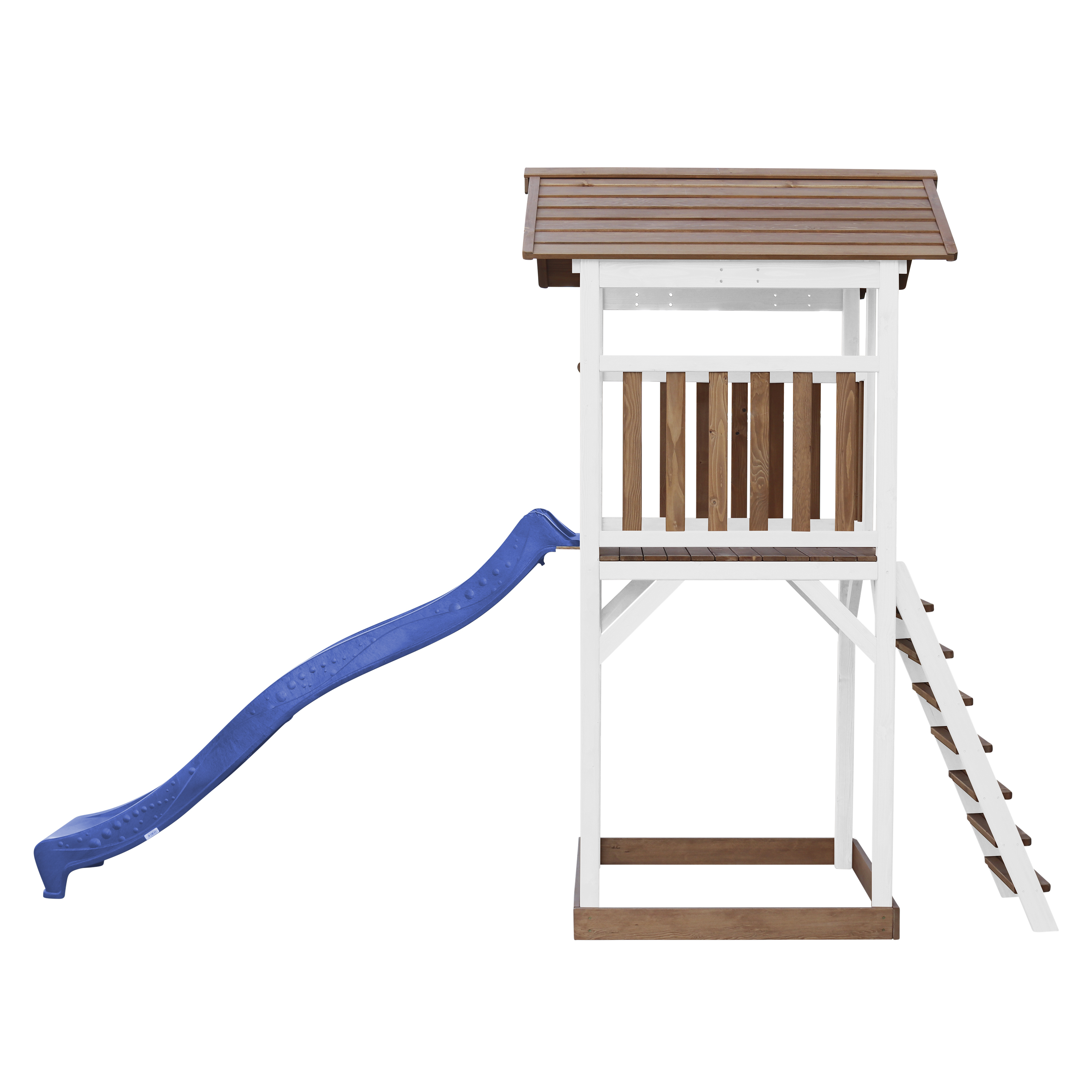 Beach Tower Brown/white - Blue Slide