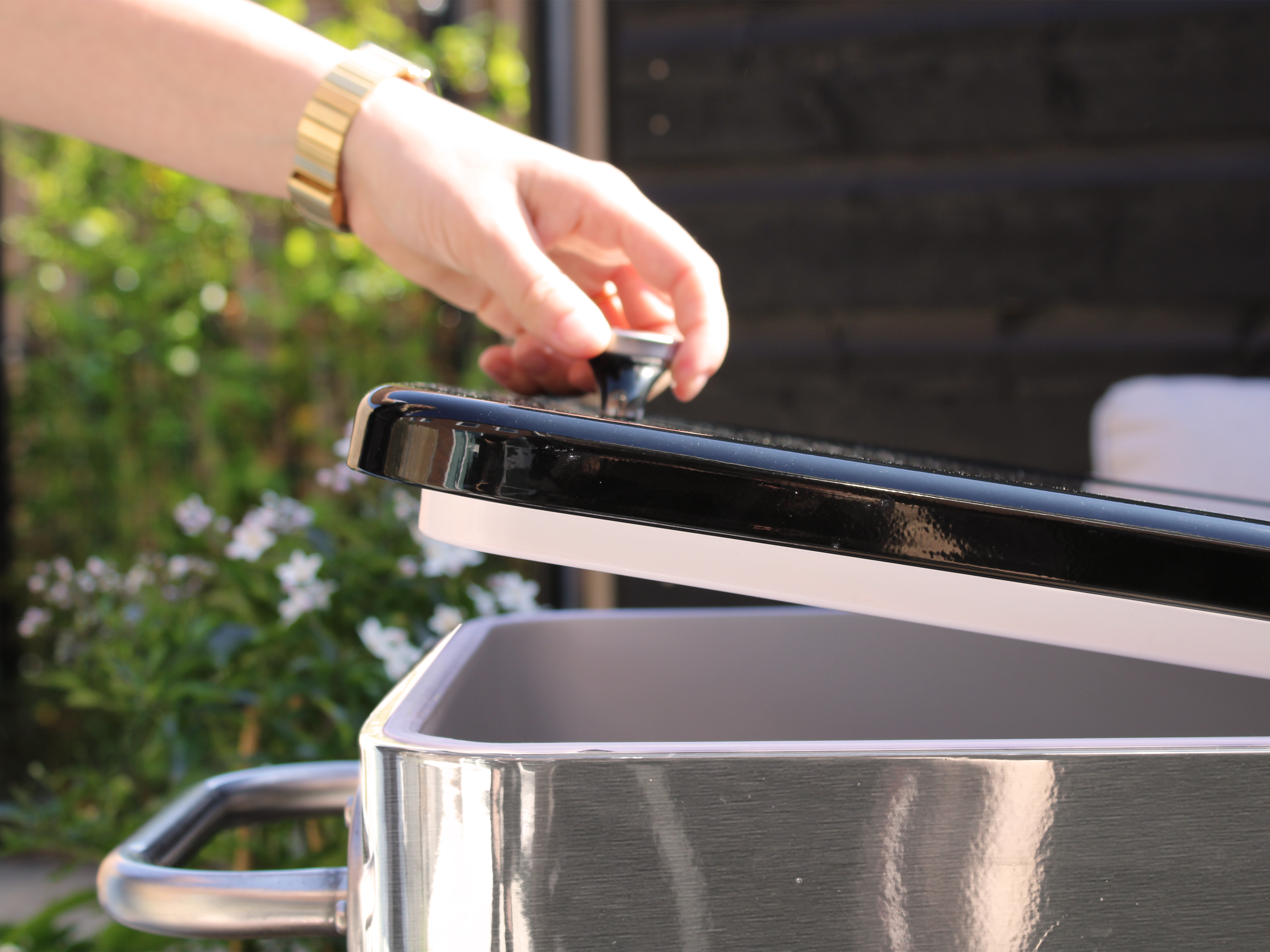 AXI Retro Cooler Stainless Steel