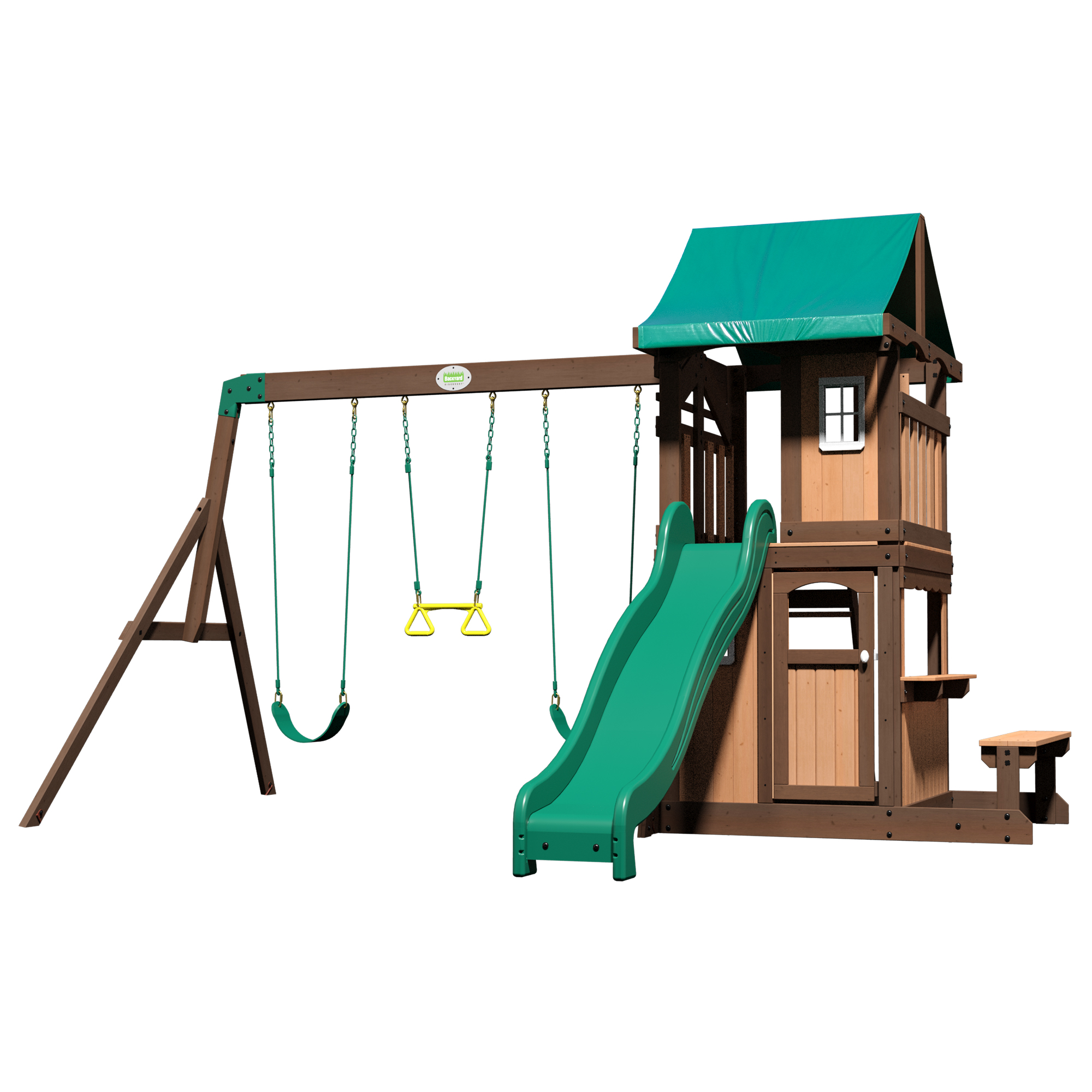 Lakewood Swing Set with Slide 