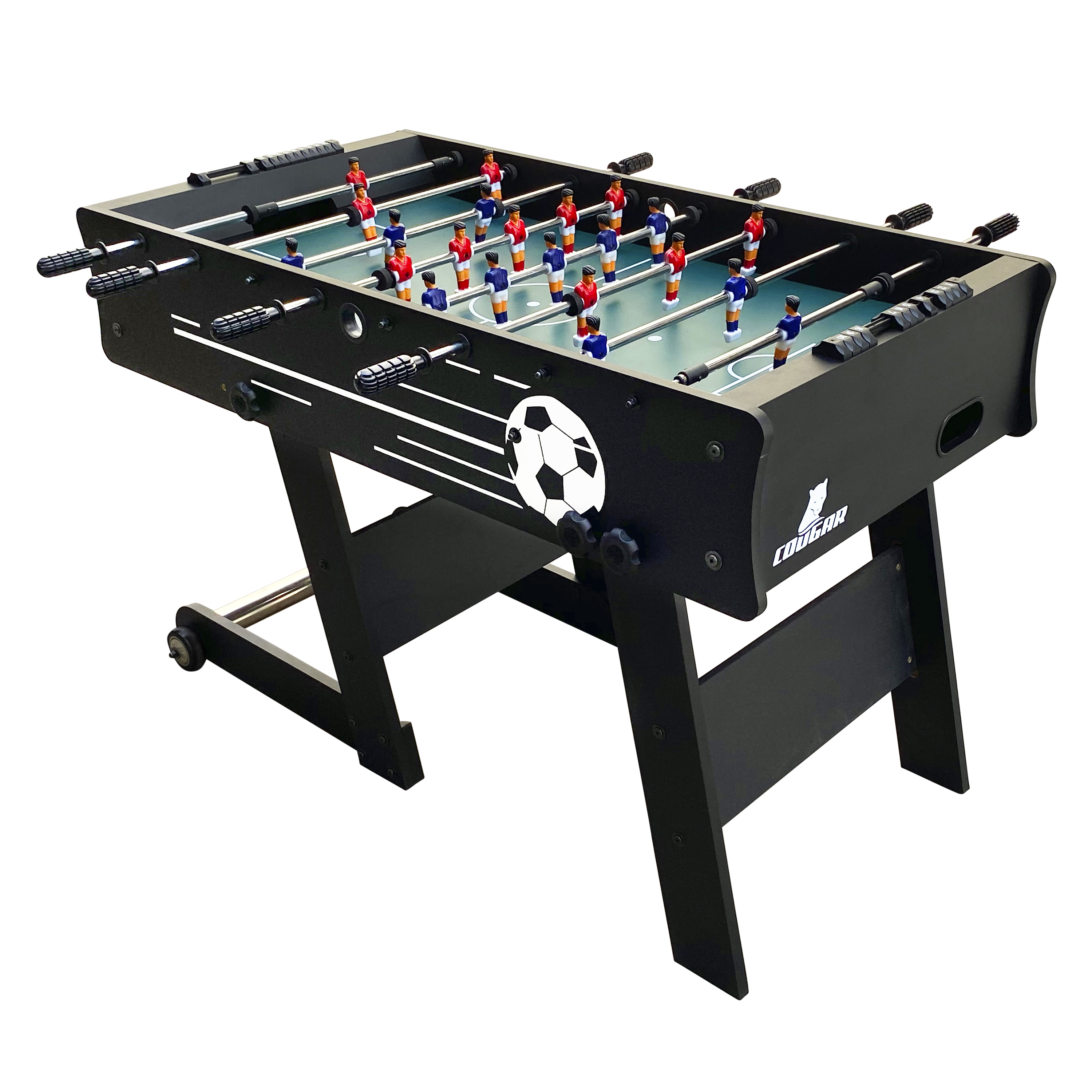 Scorpion Kick TS Folding Football Table Black