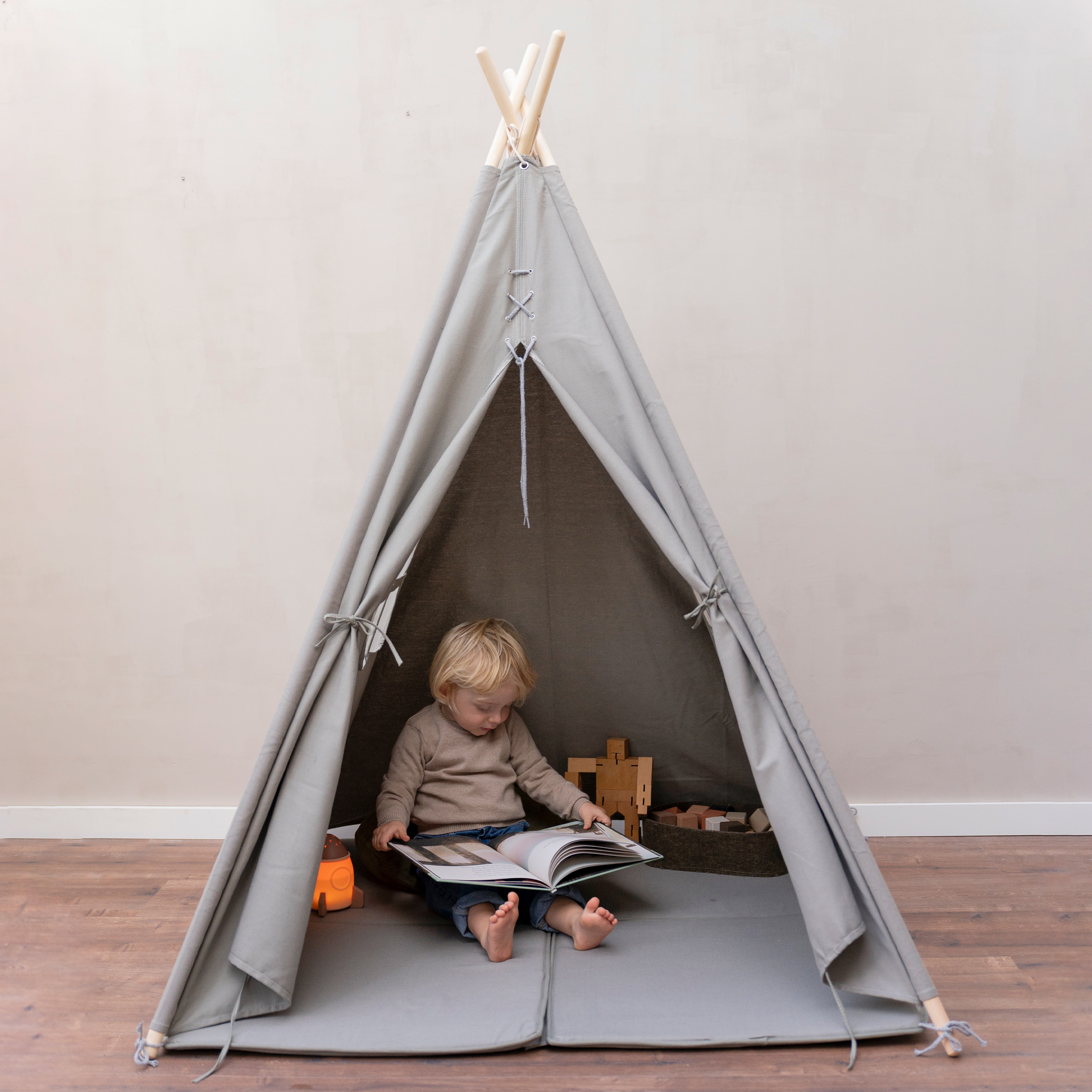 Alba Teepee Tent Grey