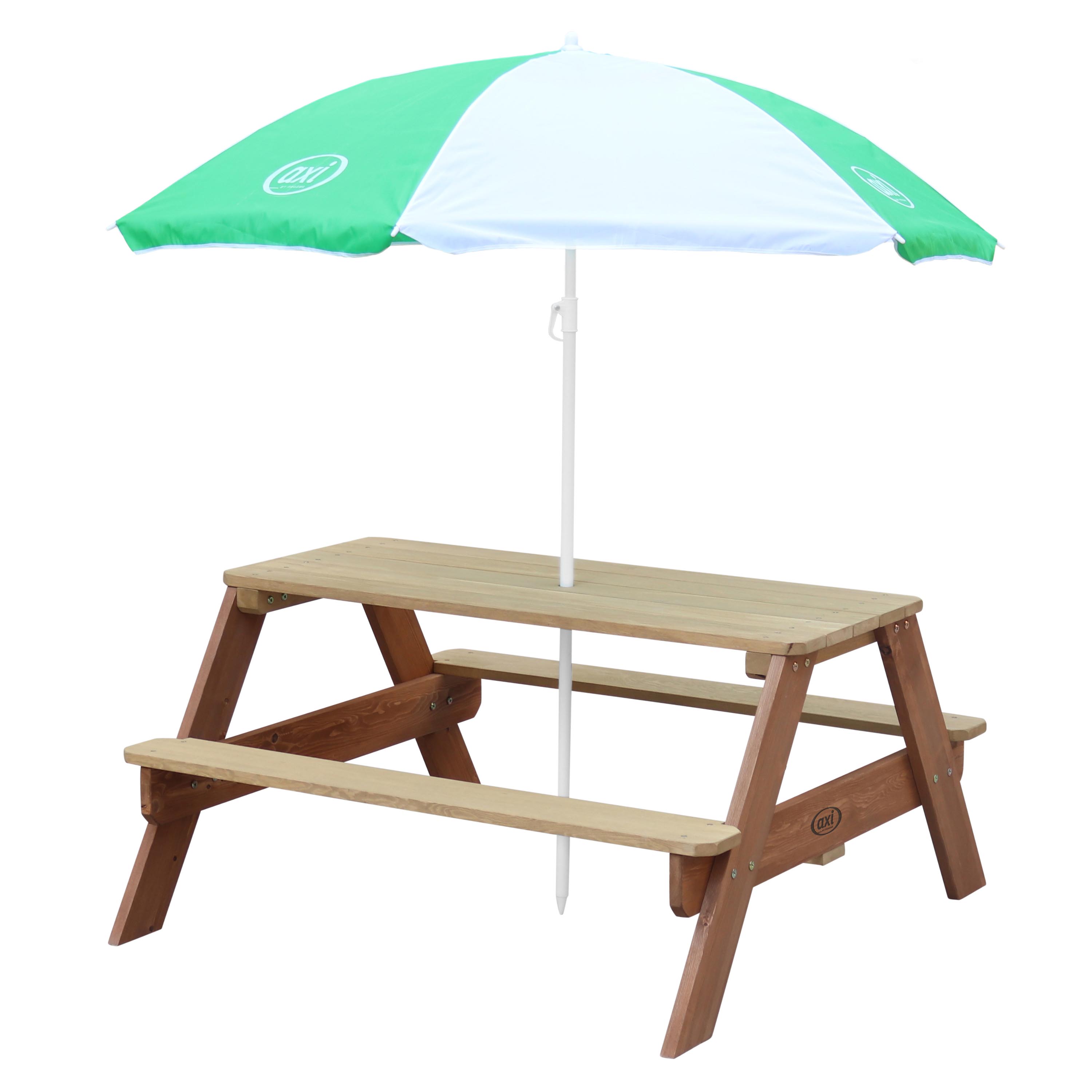 Umbrella ⌀125 cm - Green/White