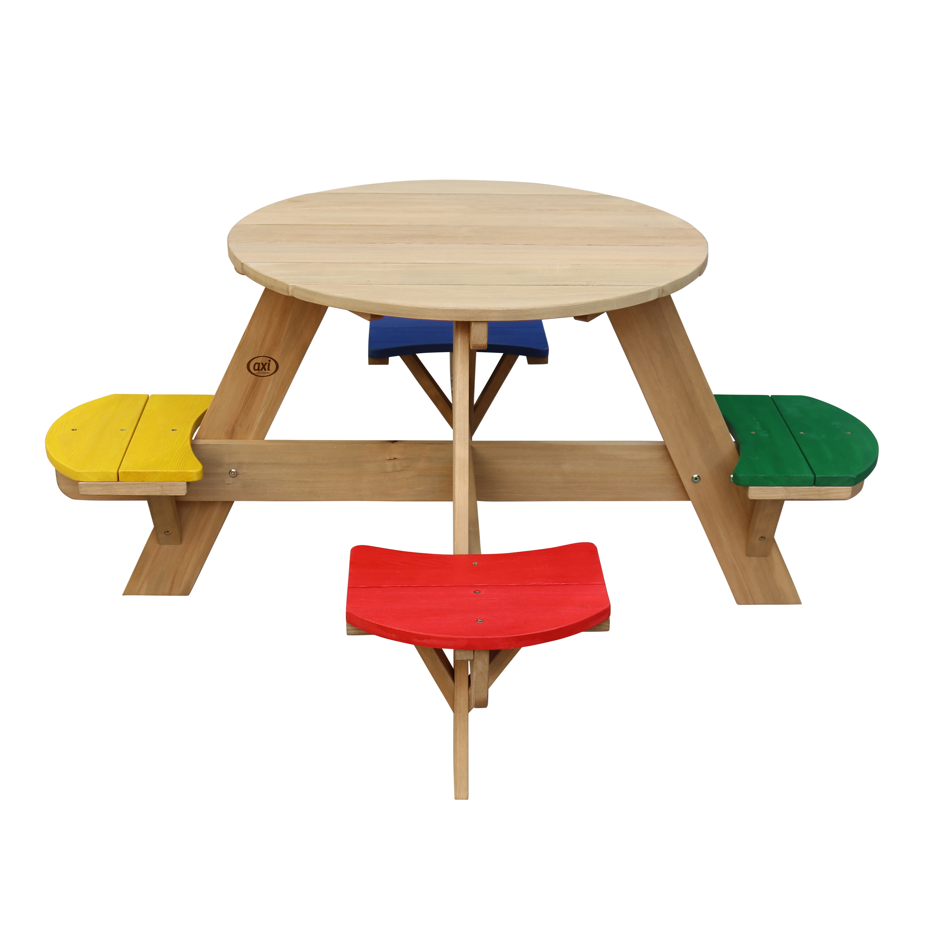 AXI UFO Picnic Table Round - Rainbow