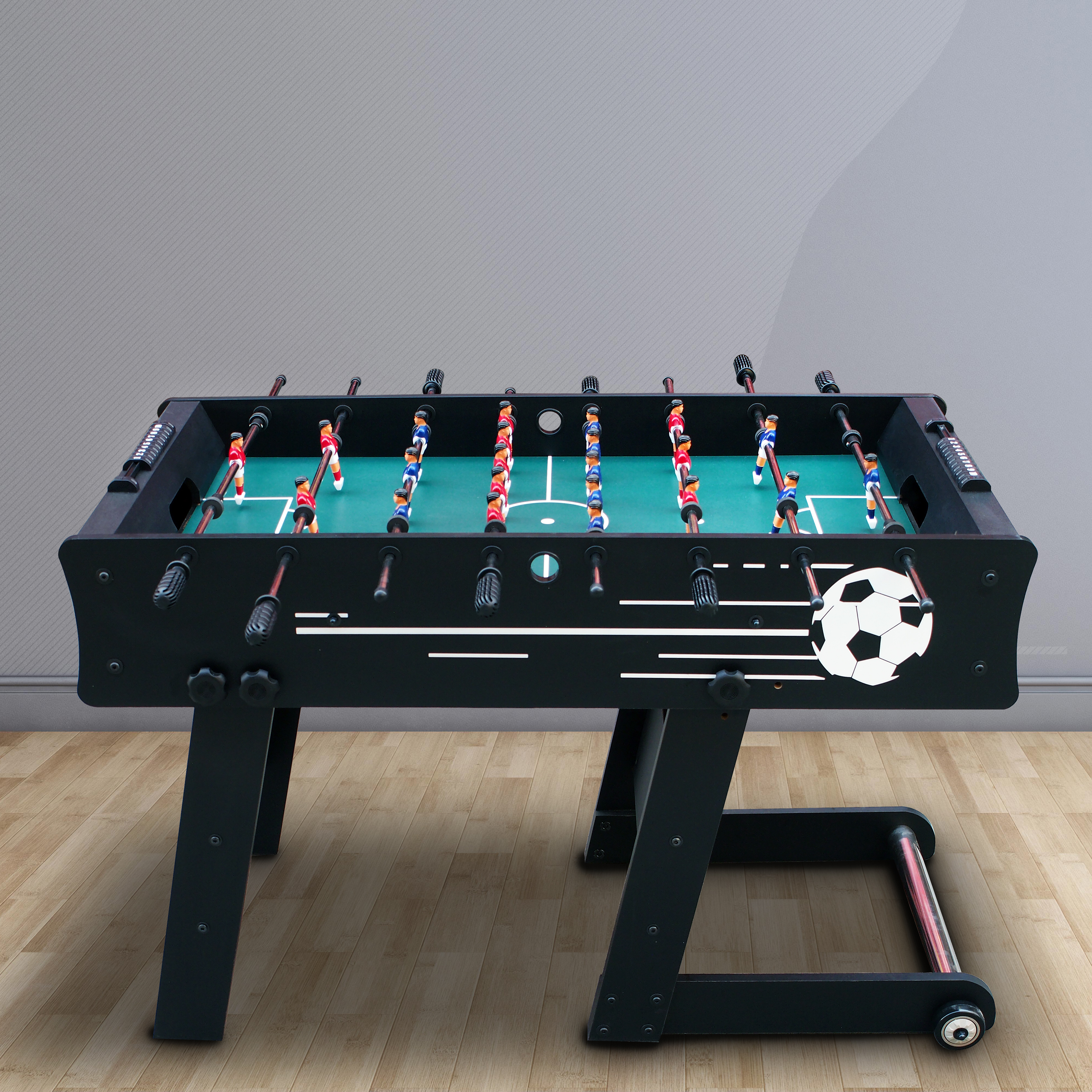 Scorpion Kick folding Football Table Black