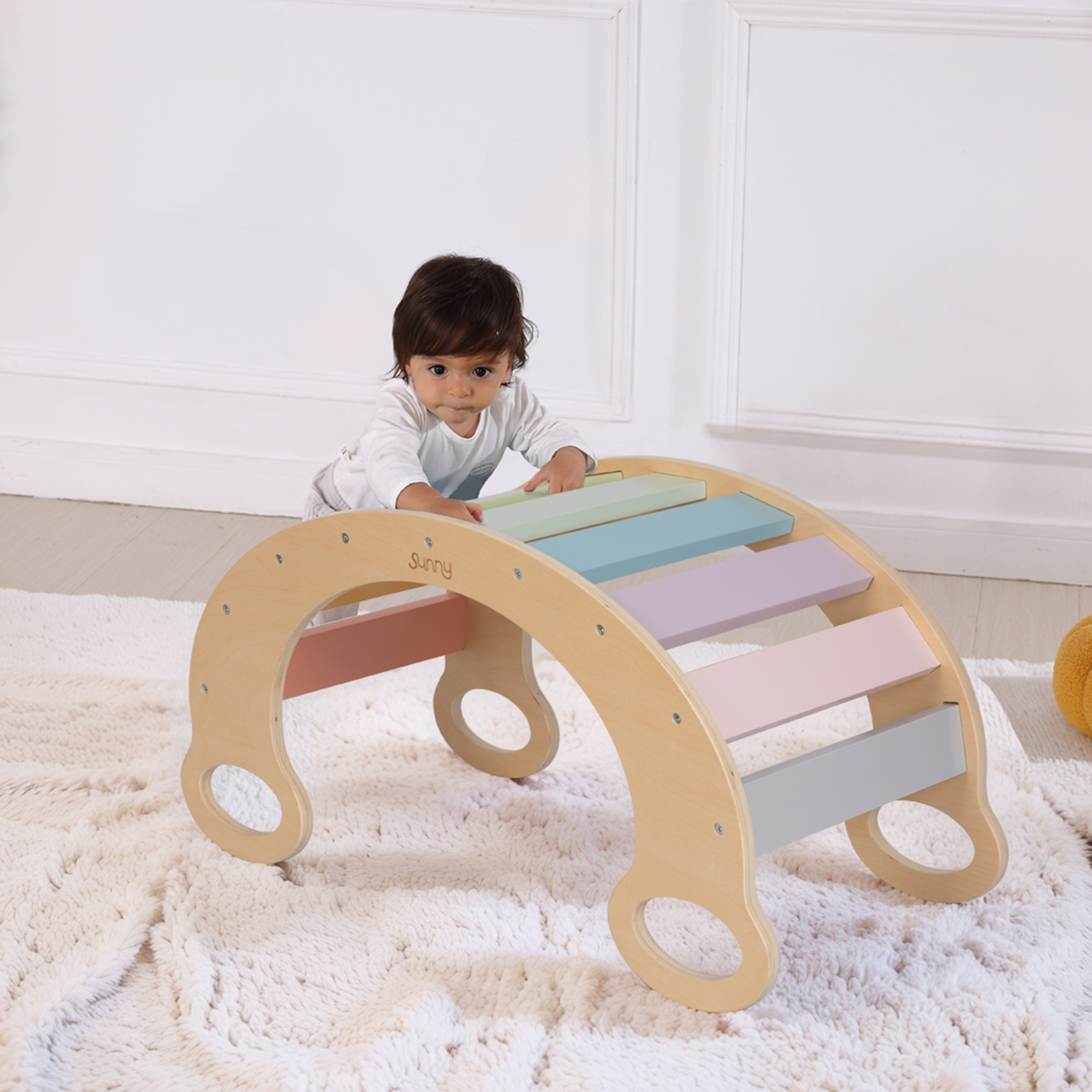 Marlie Climbing Arch Rocker Pastel