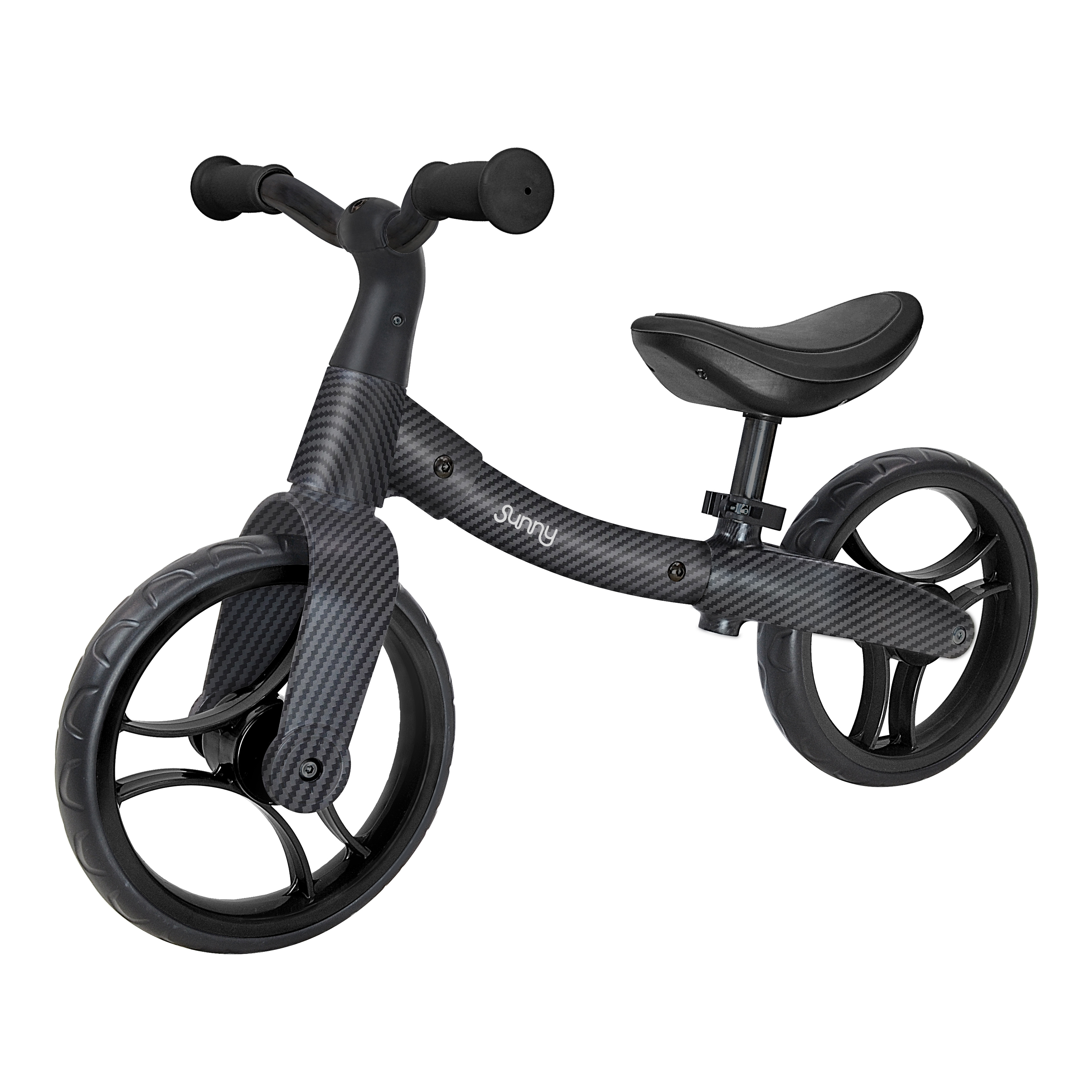 Balance Bike 3000 Metalen Loopfiets met Carbon Fiber Look