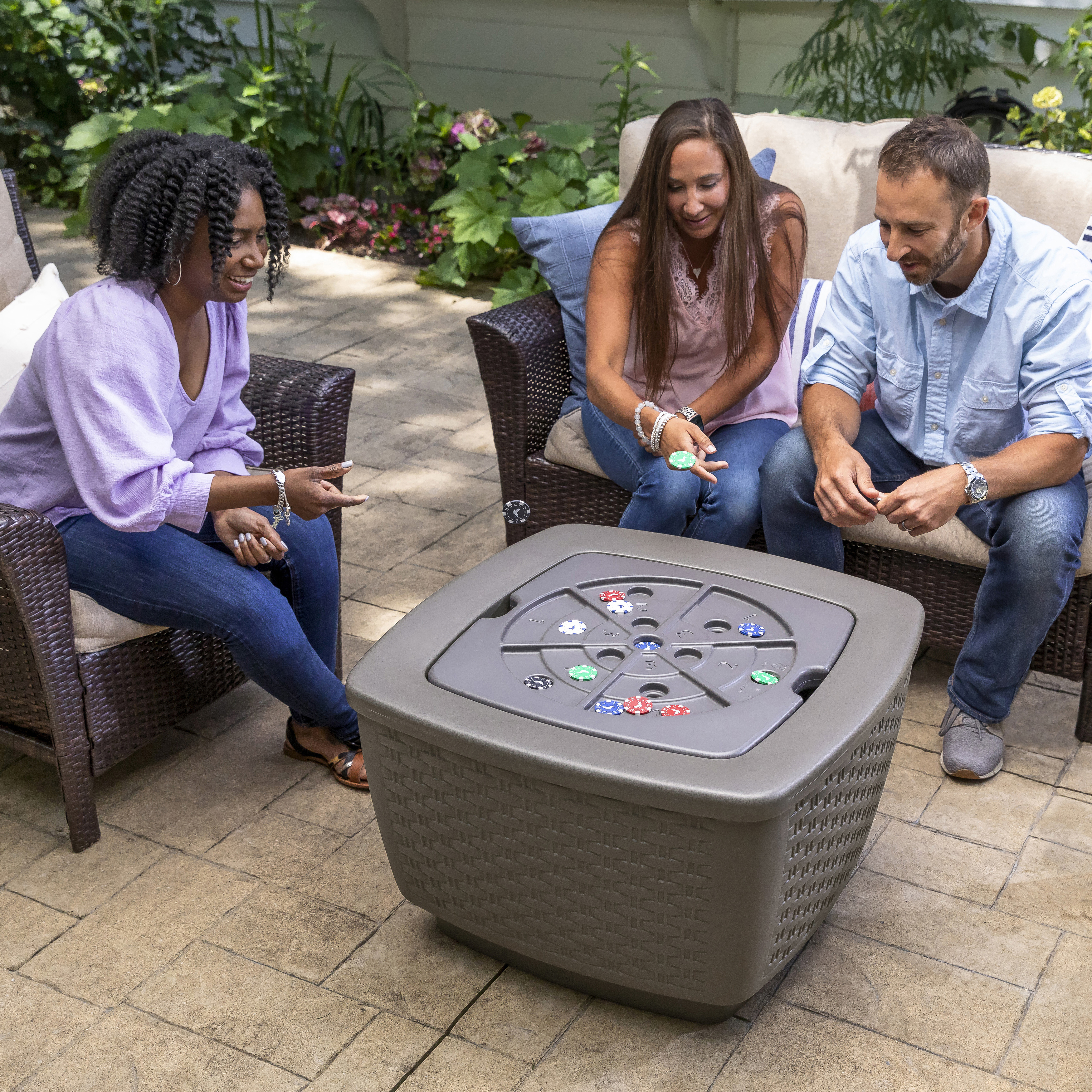 Just Chillin’ Patio Table & Ice Bin