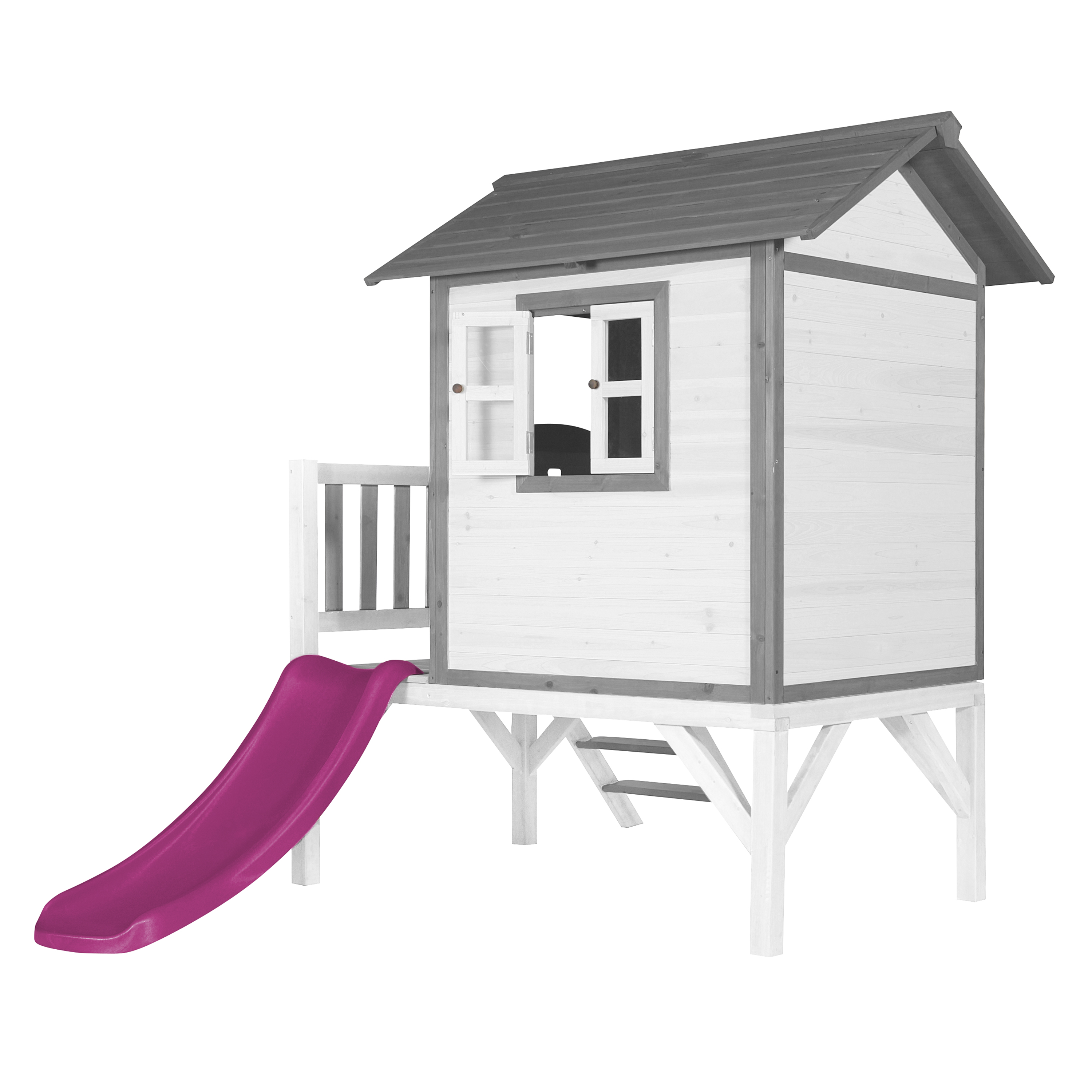 Lodge XL Playhouse Classic - Purple Slide