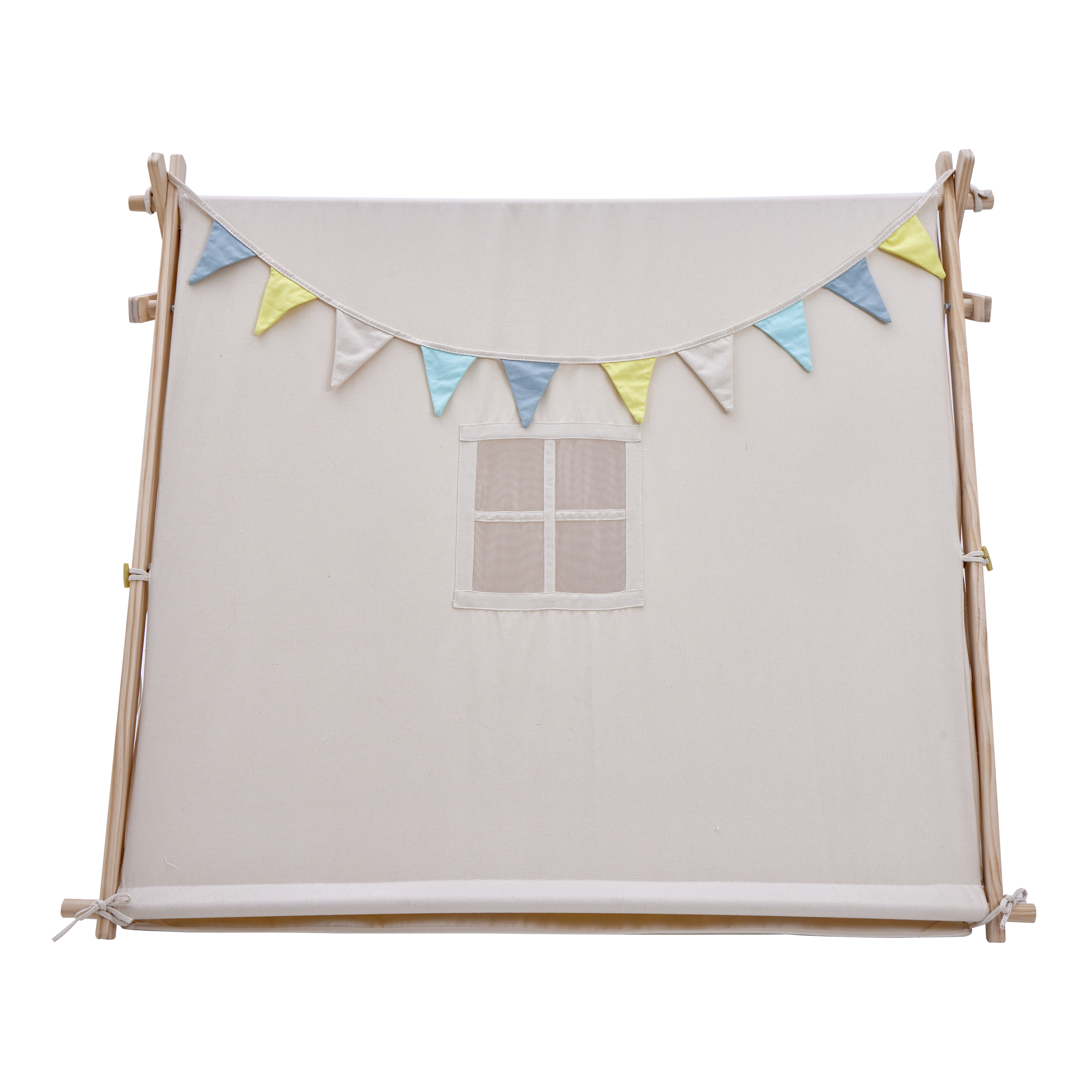 Sienna playtent with flags Cream