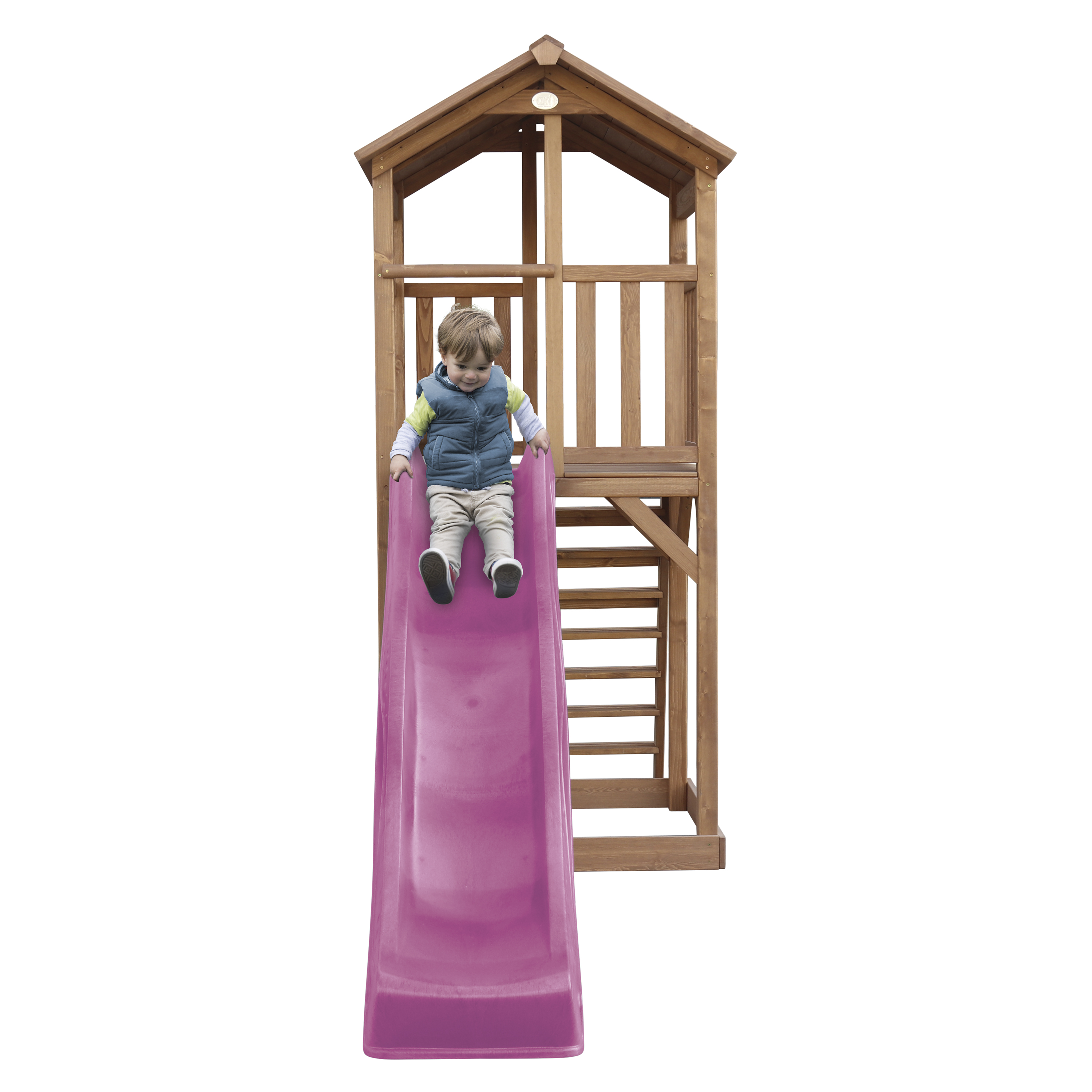 Beach Tower Brown - Purple Slide