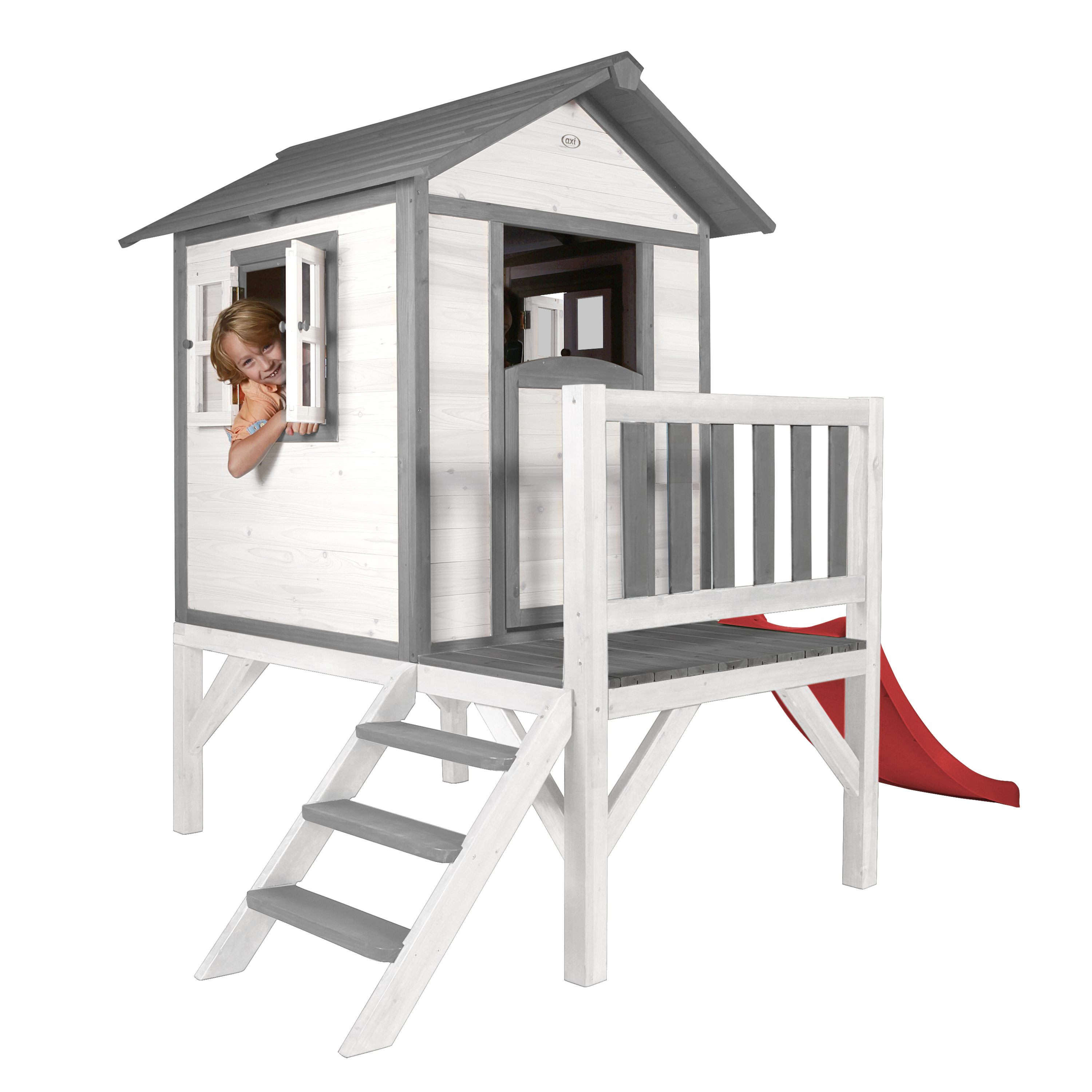 Lodge XL Playhouse Classic - Red Slide