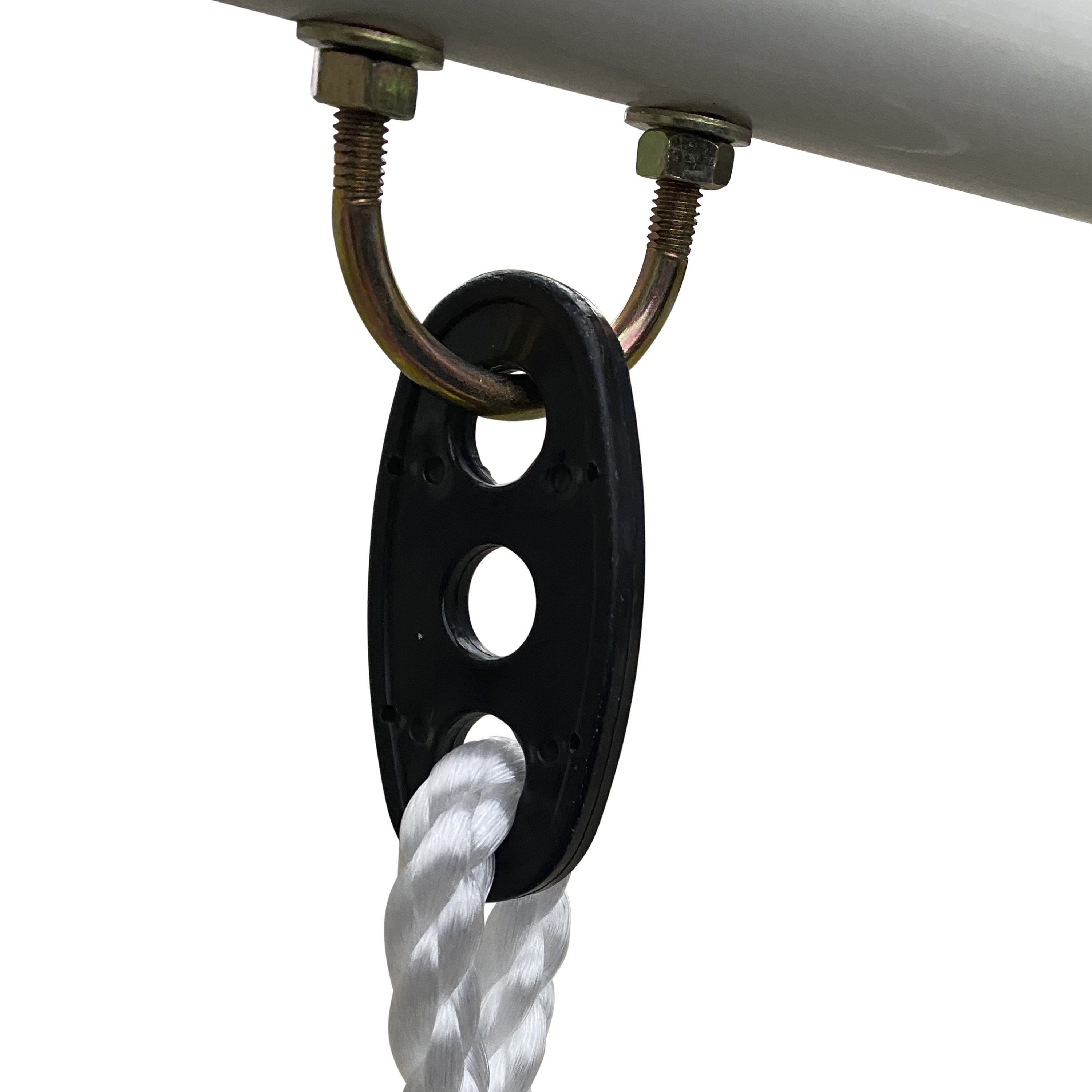 Metal Baby Swing with seat Anthracite/cream