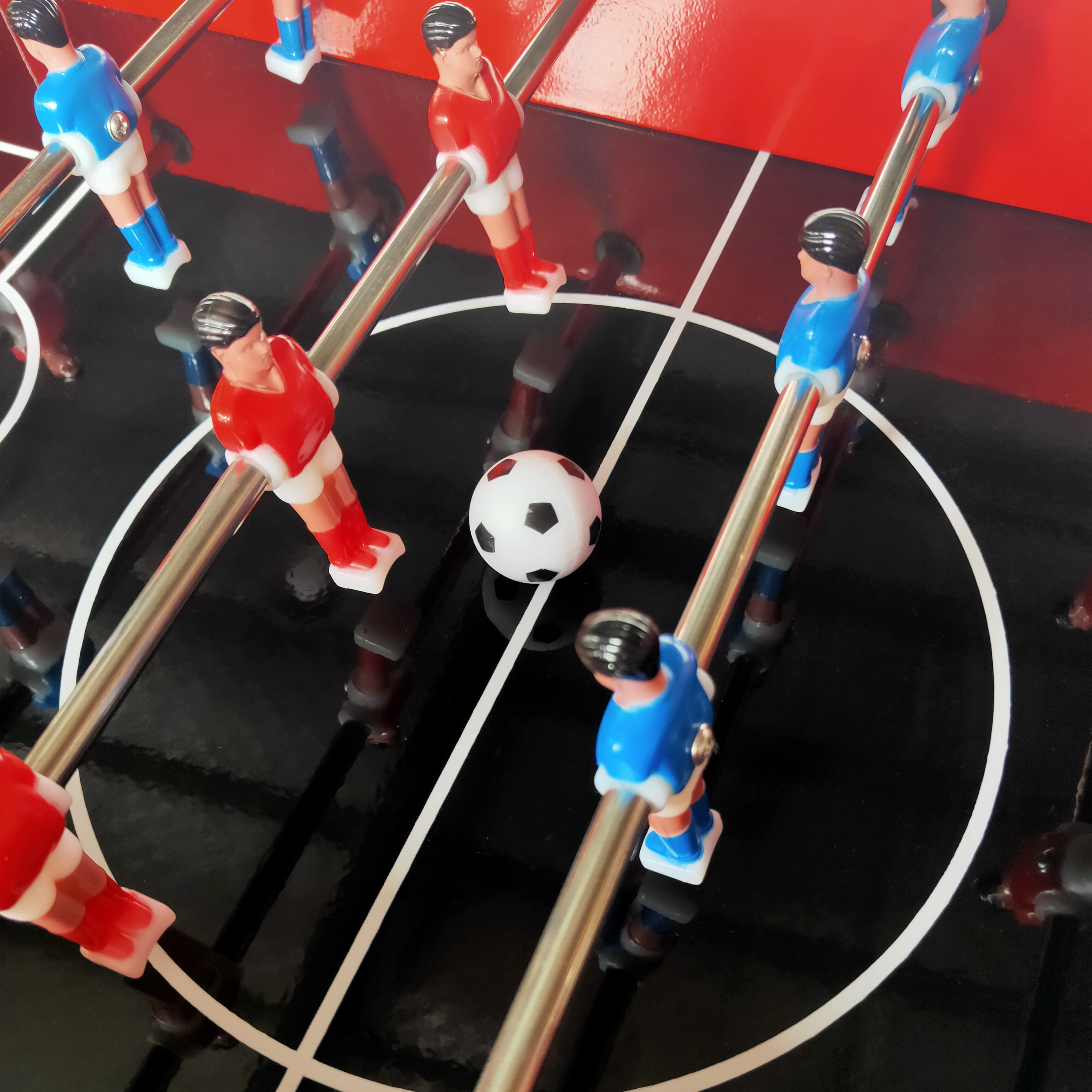 Cooler with Table Football Red