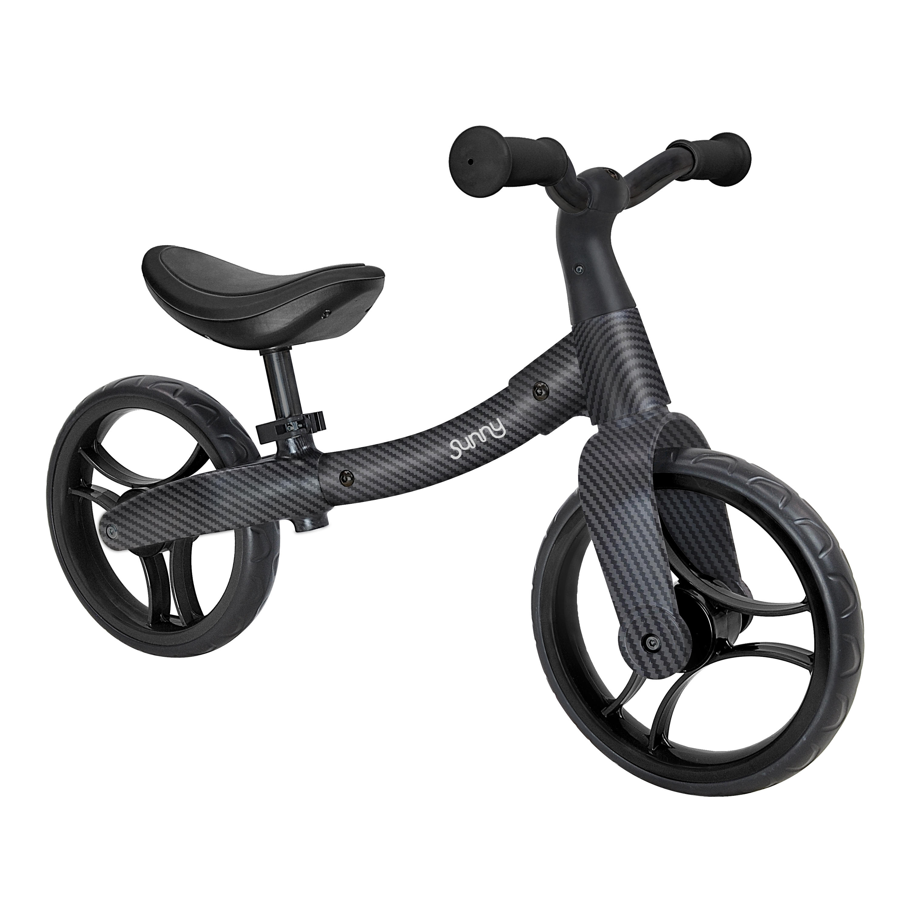 Balance Bike 3000 Metalen Loopfiets met Carbon Fiber Look