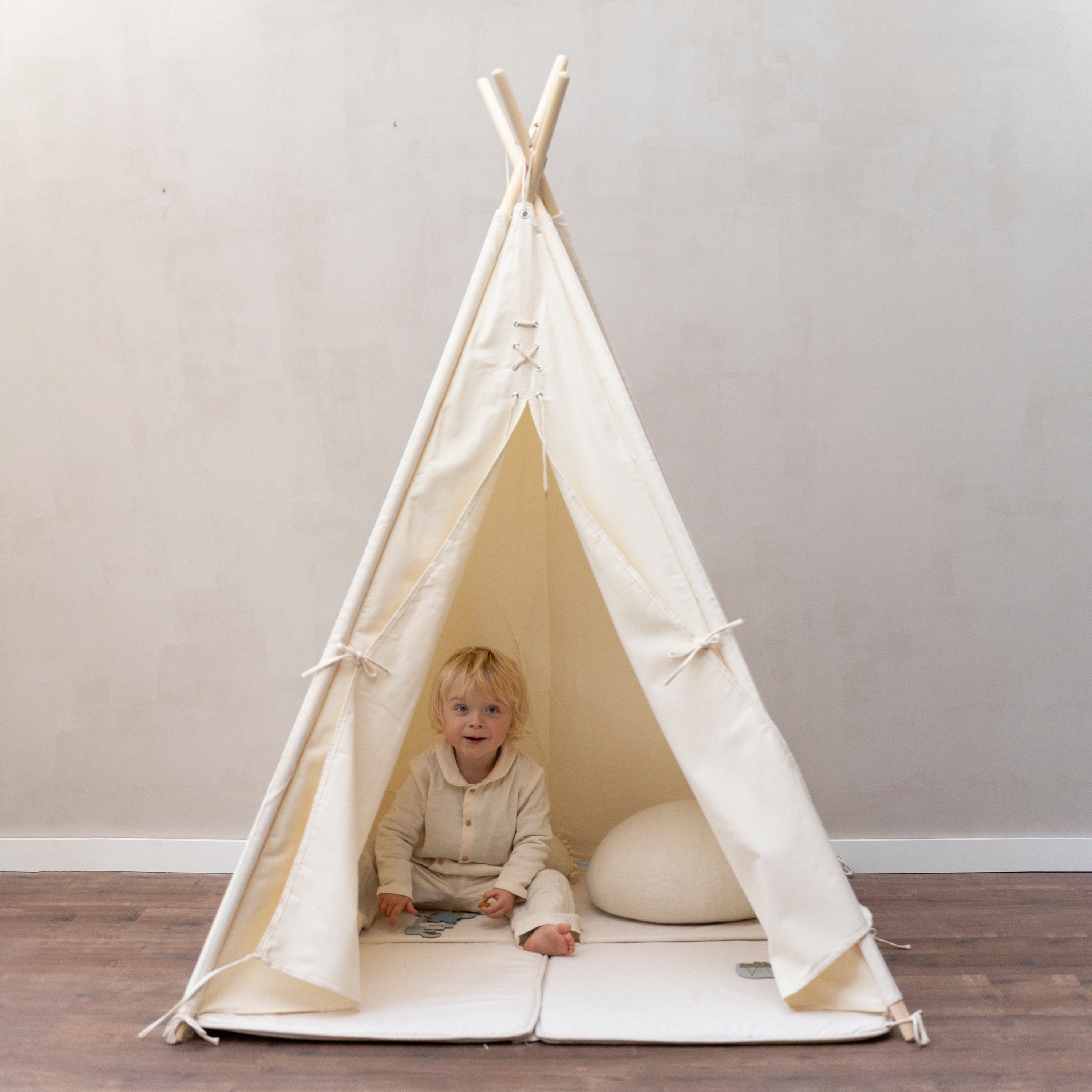 Alba Teepee Tent Cream