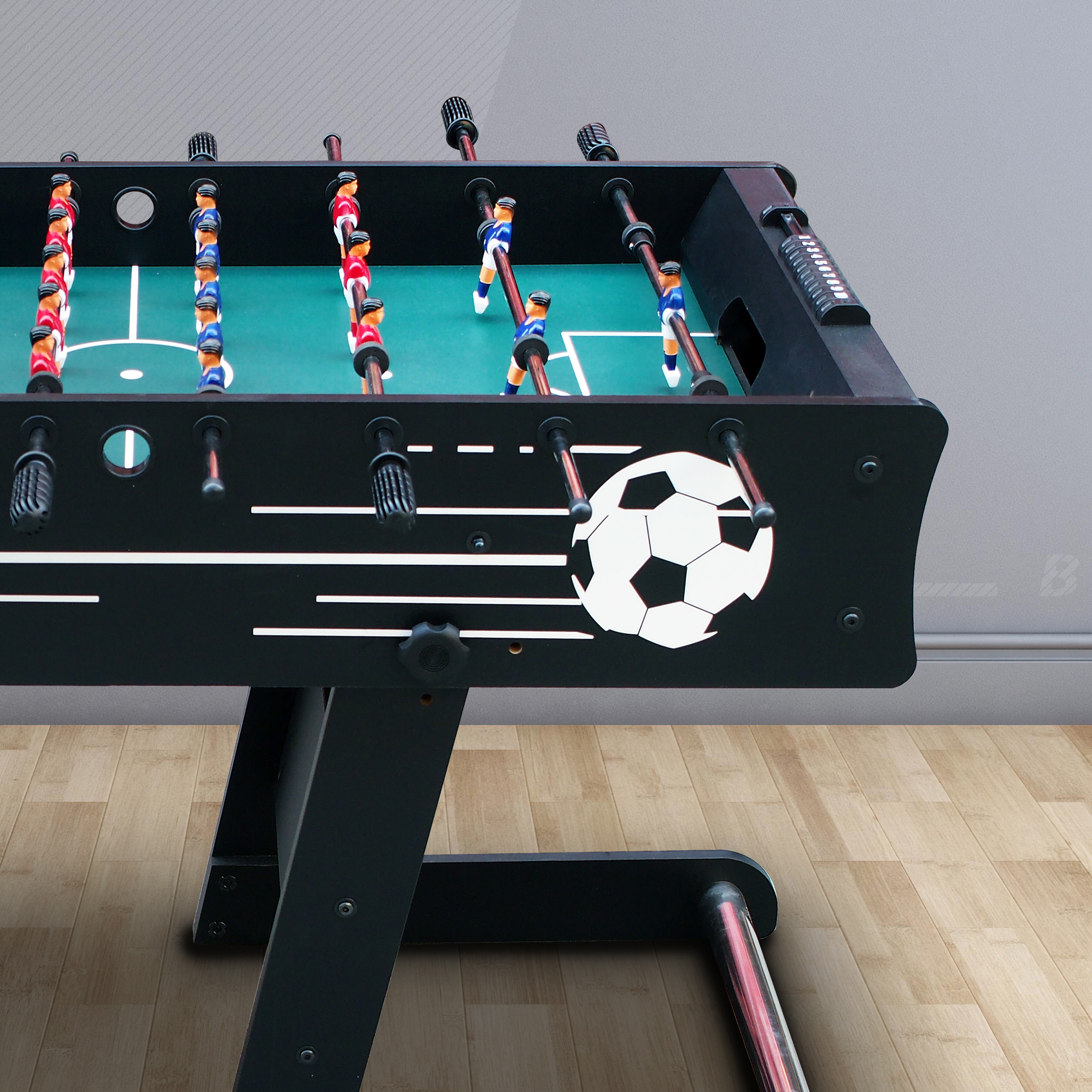 Scorpion Kick folding Football Table Black