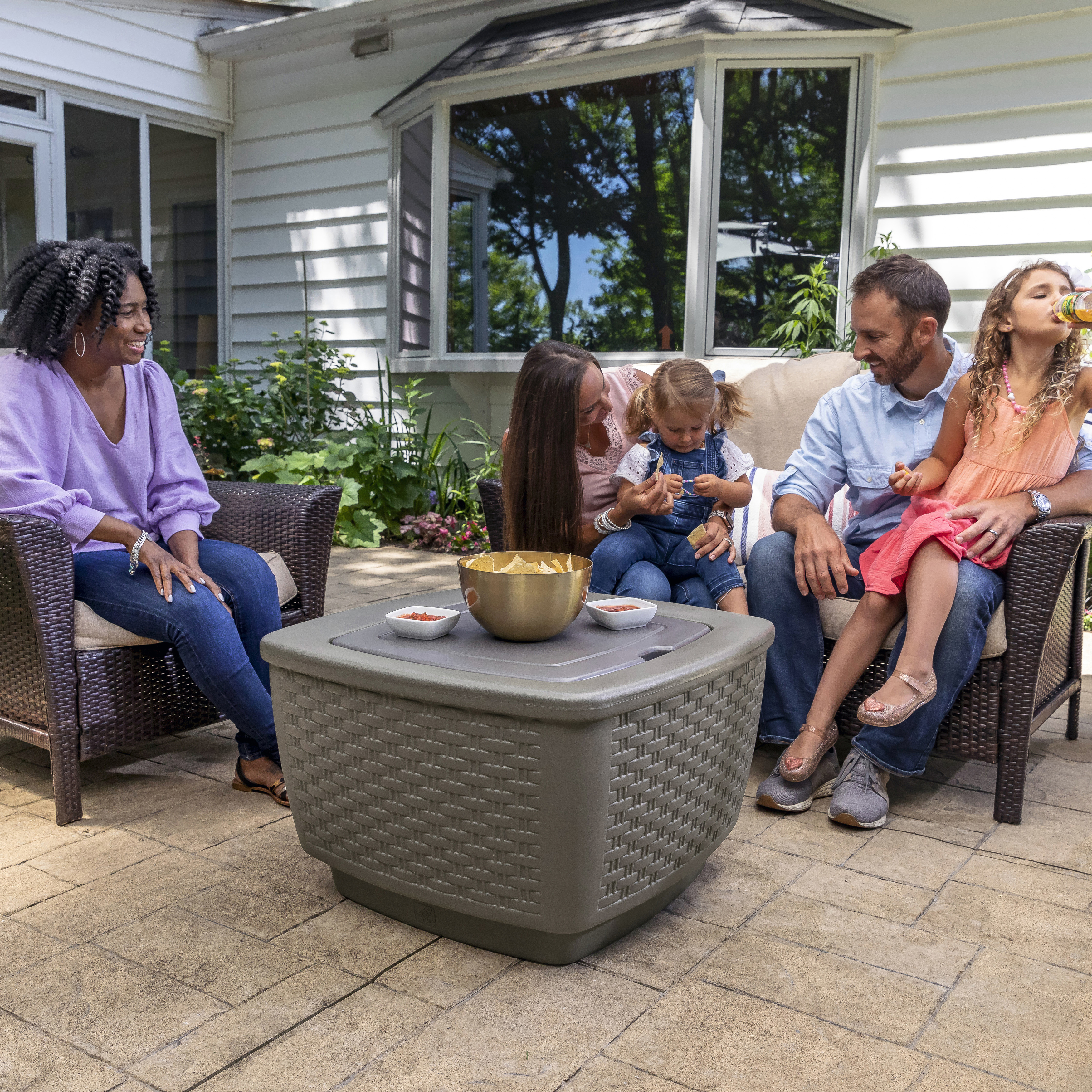 Just Chillin’ Patio Table & Ice Bin