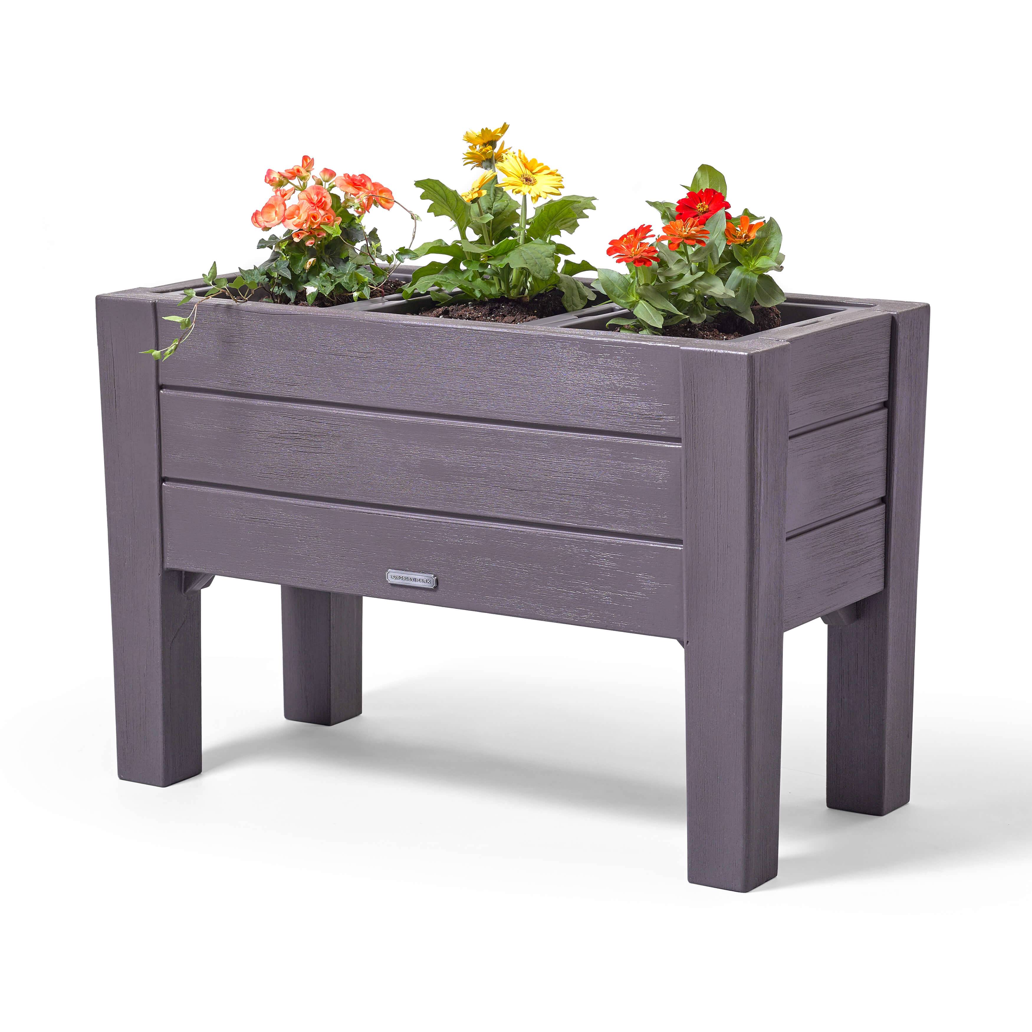 Lakewood Raised Planter Box - Dark Cedar