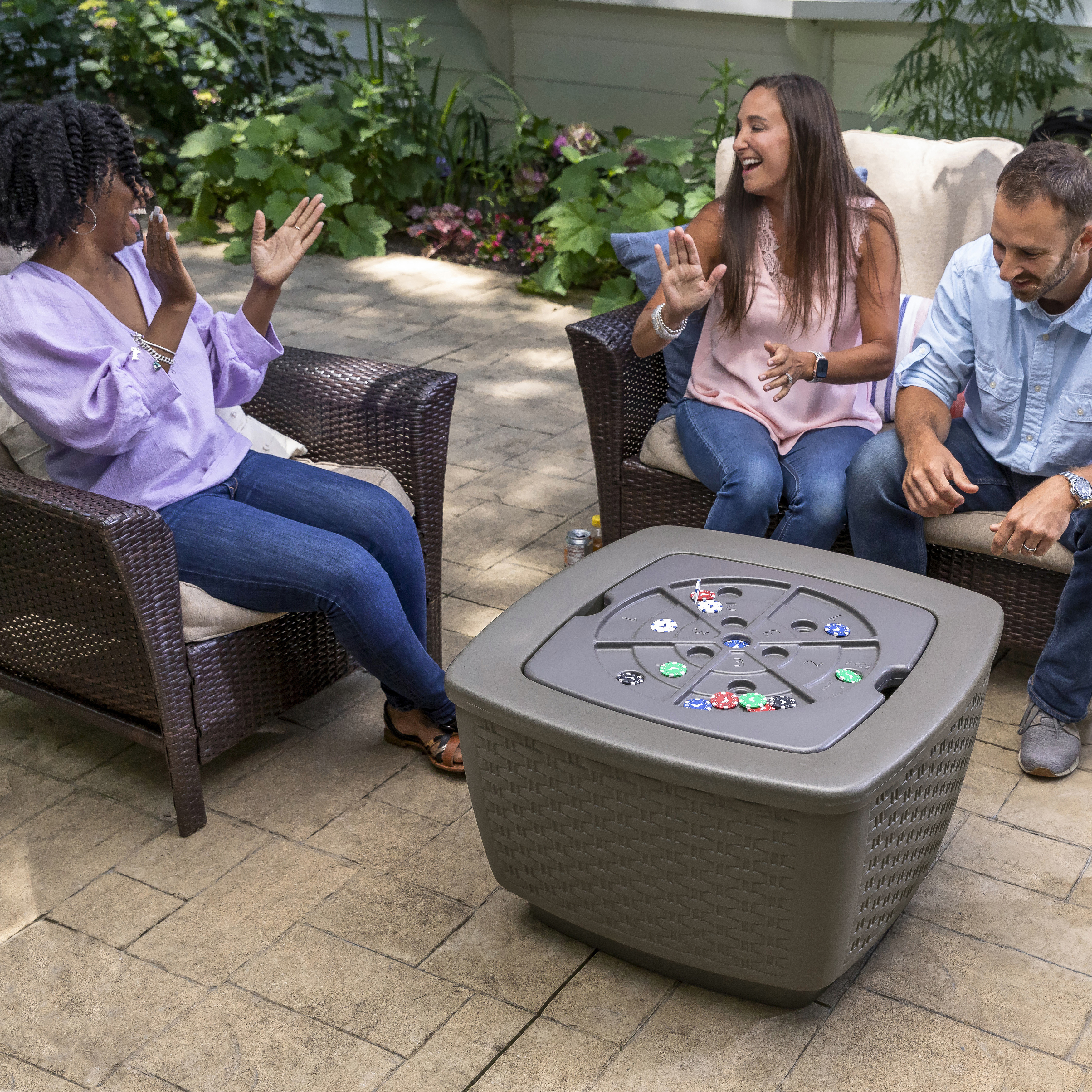 Just Chillin’ Patio Table & Ice Bin