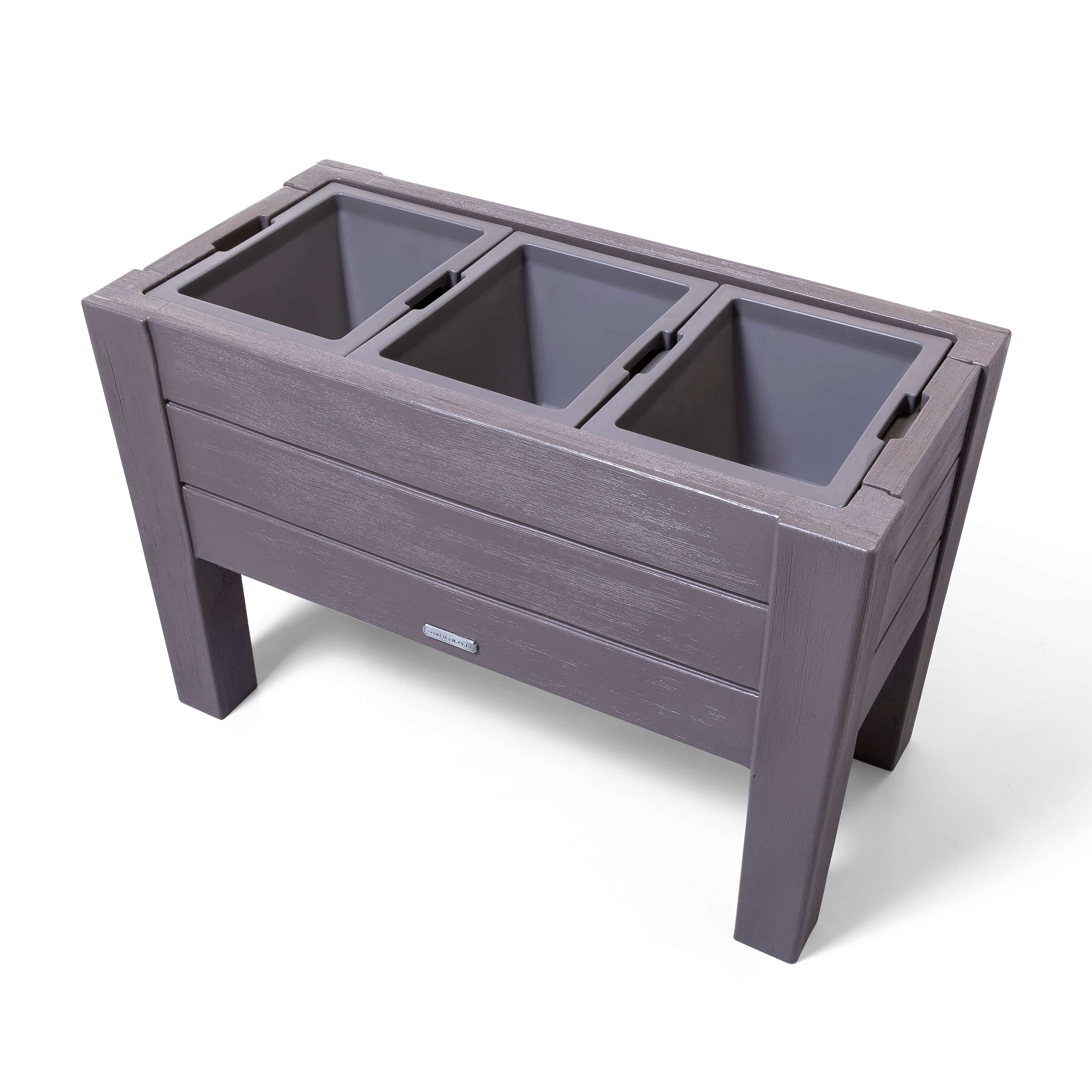 Lakewood Raised Planter Box - Dark Cedar