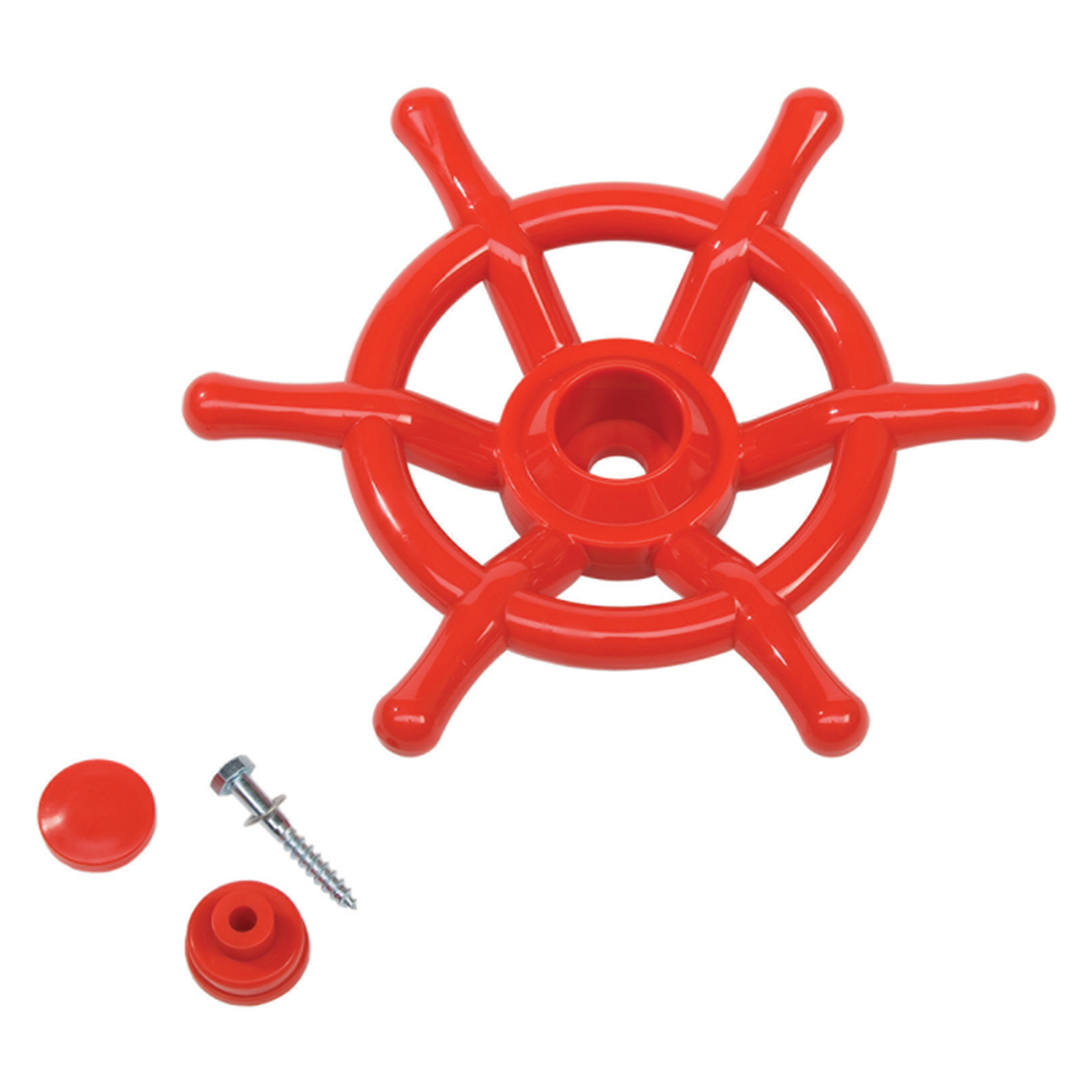 Boat Wheel Red