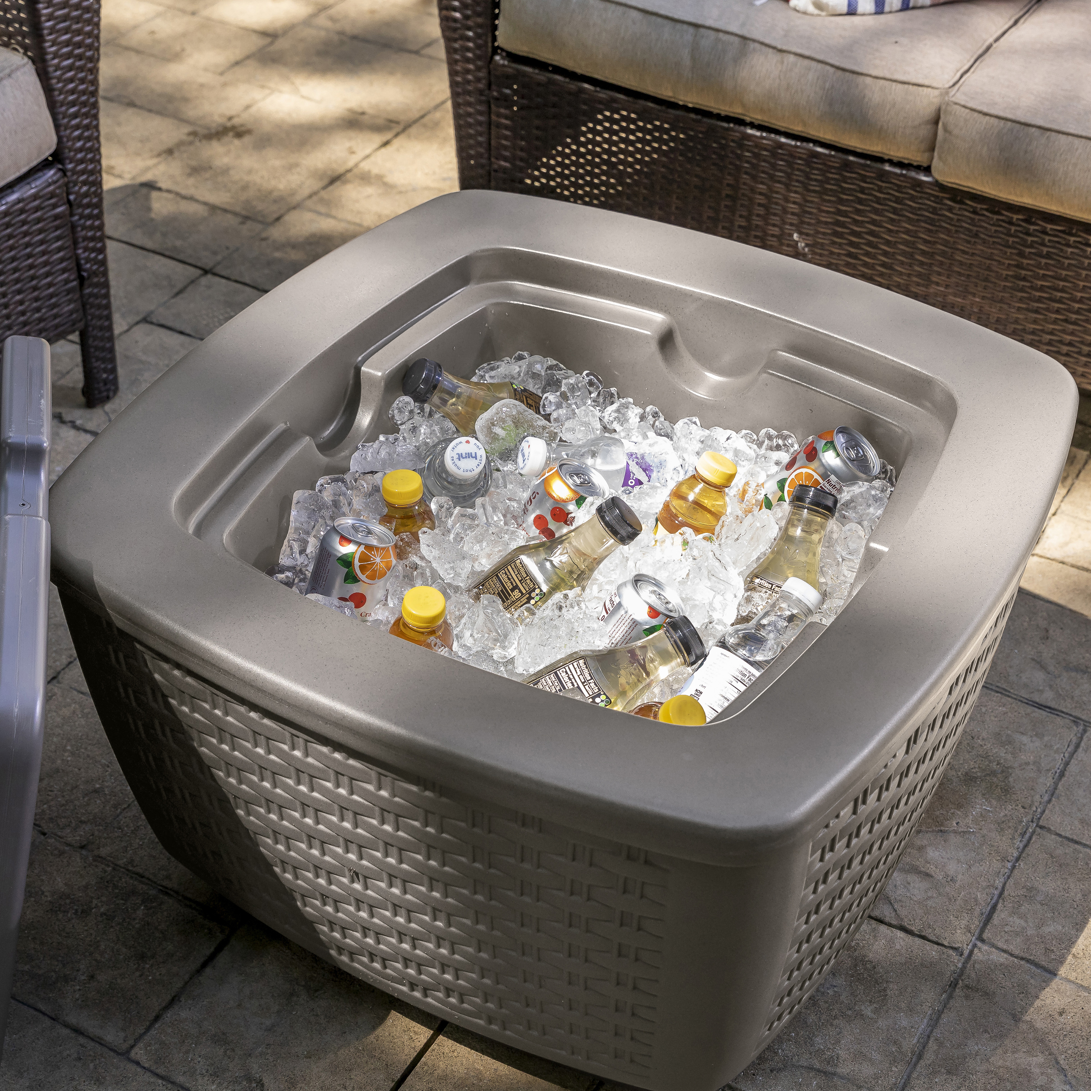 Just Chillin’ Patio Table & Ice Bin