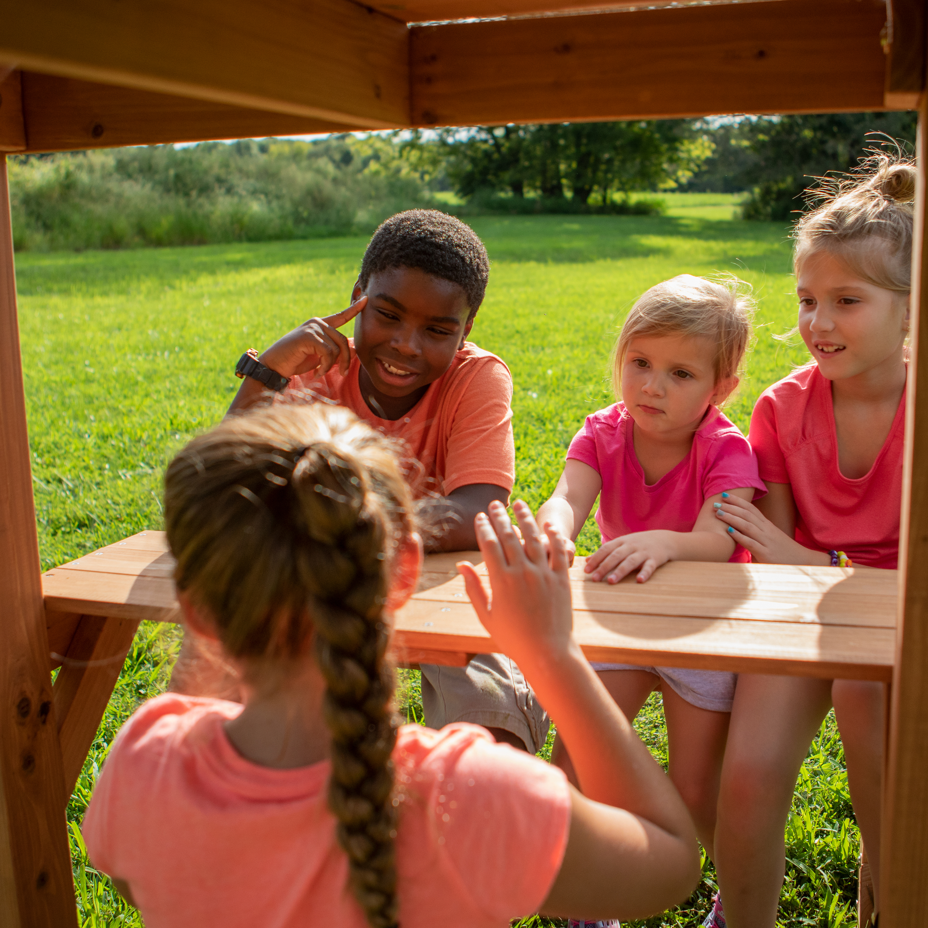 Belmont Swing Set with Slide